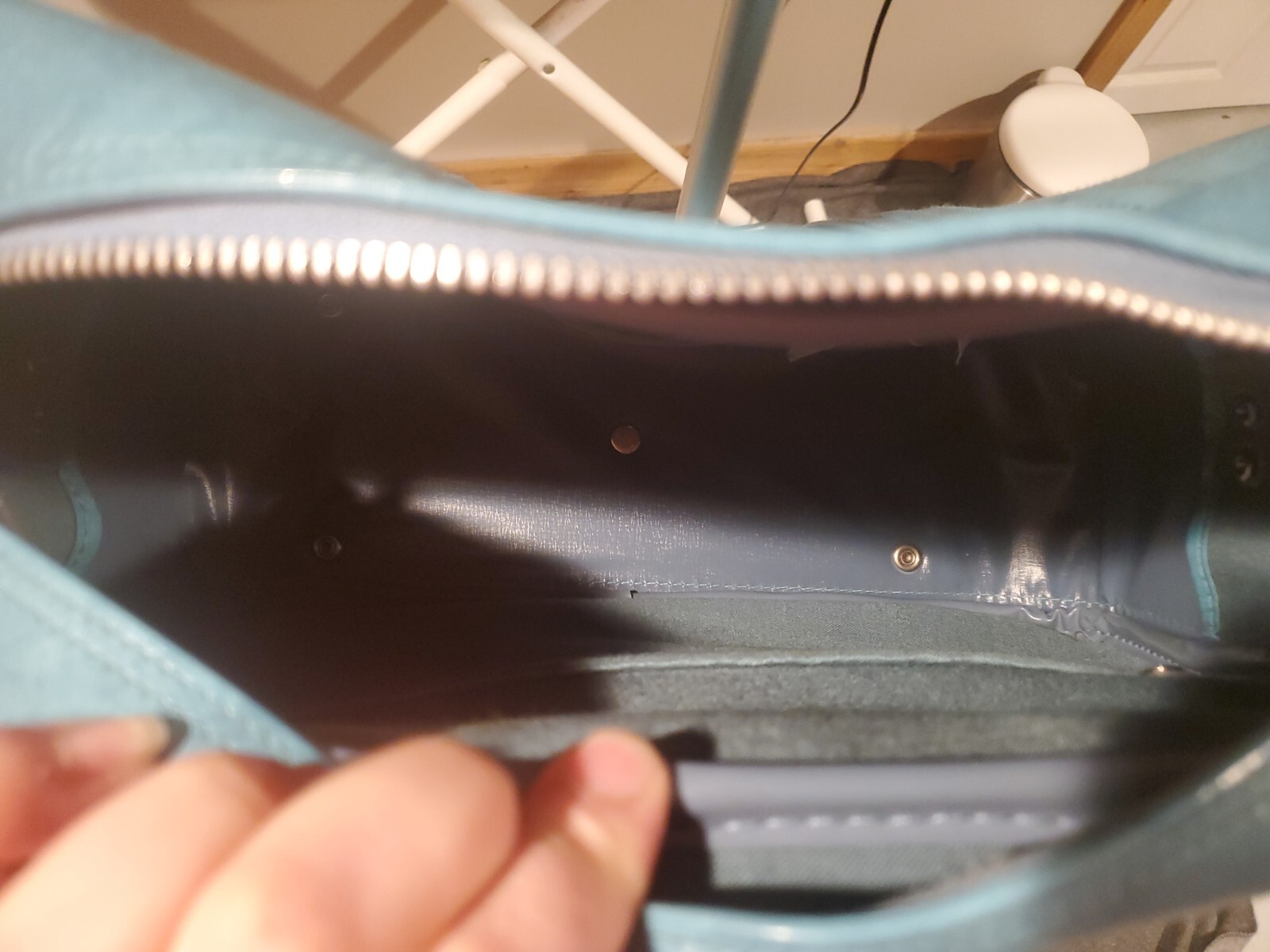 Vintage American Tourister Escort CarryOn Weekender Luggage Bag Blue Retro 15″
