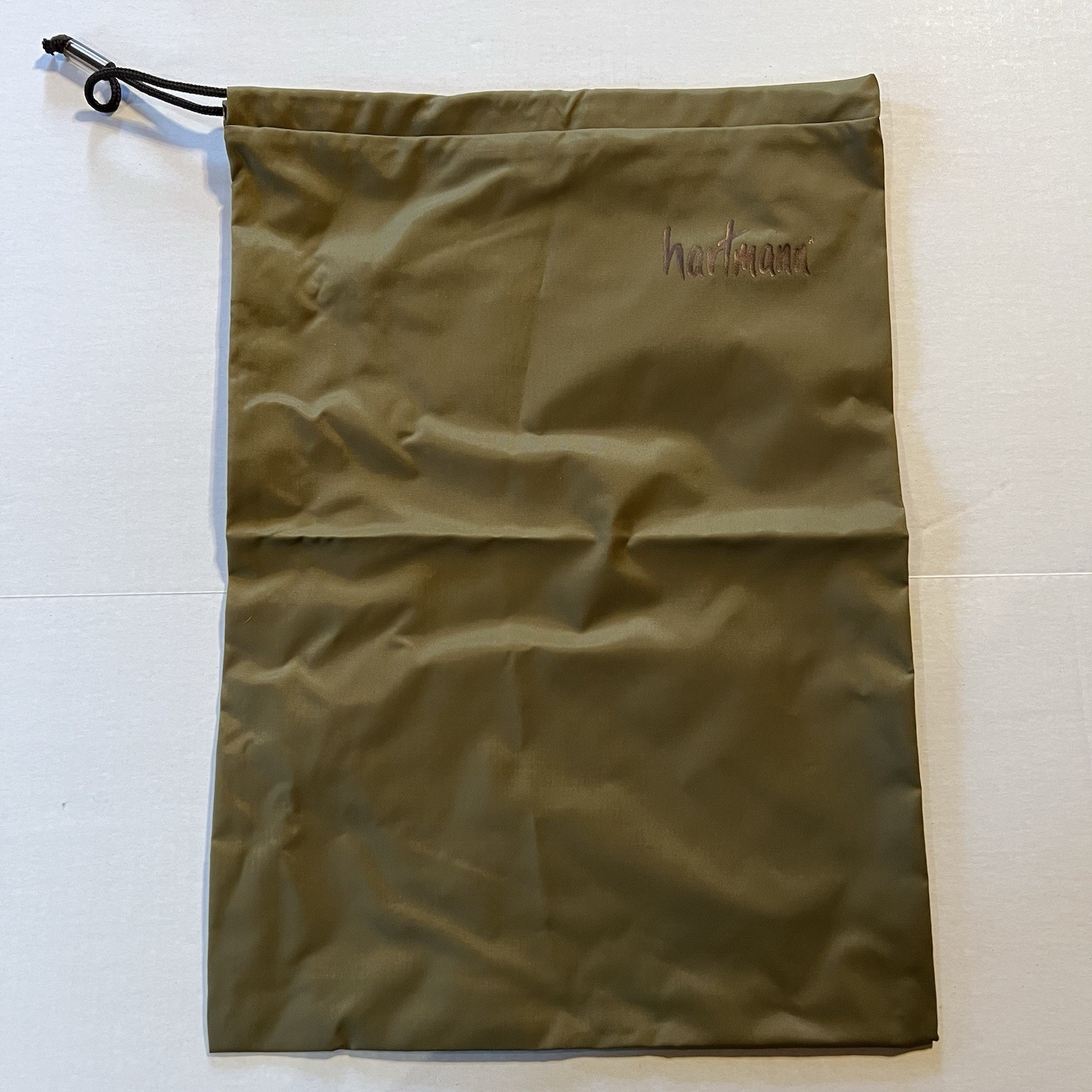 2 Hartmann Nylon Drawstring Shoe Bag & 2 Zipper Lined Pouch Case