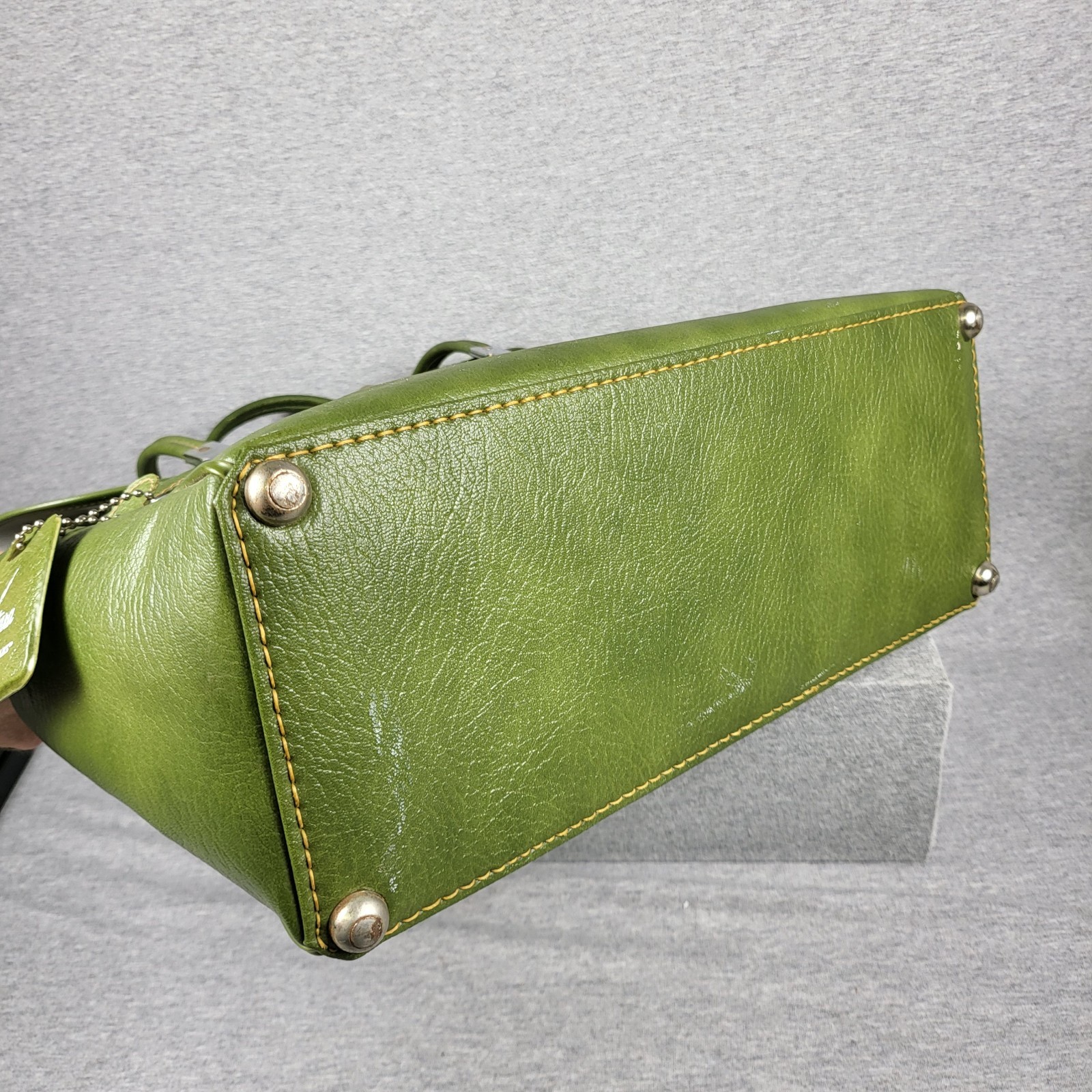 Vintage MCM Ventura Casual Travelware Carry-on Bag Avacado Olive Green Retro