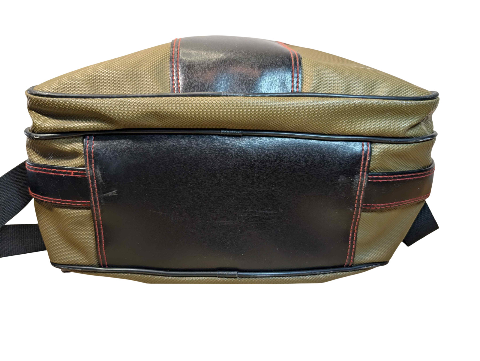 Vintage Samsonite Matching Luggage Set – 20in & 15.5in – Olive/Black/Red