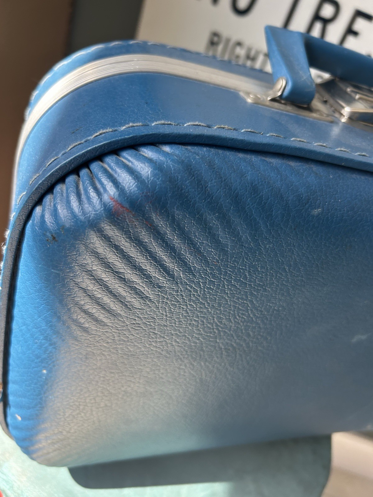 vintage child’s Hard-sided Suitcase, I’m going To grandma’s