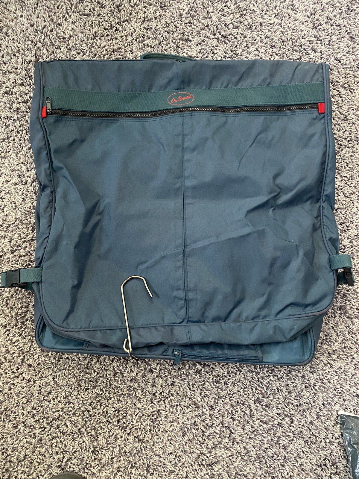 Vintage 90’s ON BOARD Blue Nylon Canvas Garment Bag