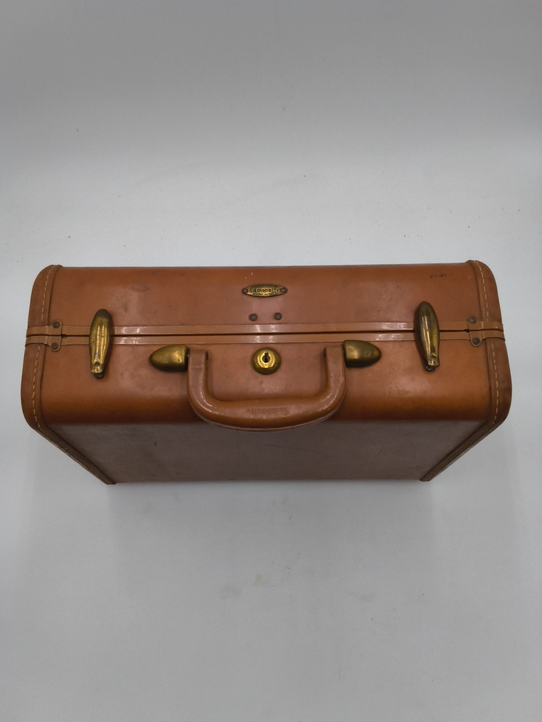 Vintage MCM SAMSONITE Shwayder Bros Inc Denver Luggage Suitcase No Key 15x10x7