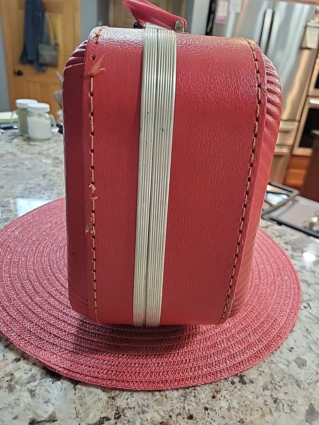 Going to Grandma’s Vintage Suitcase