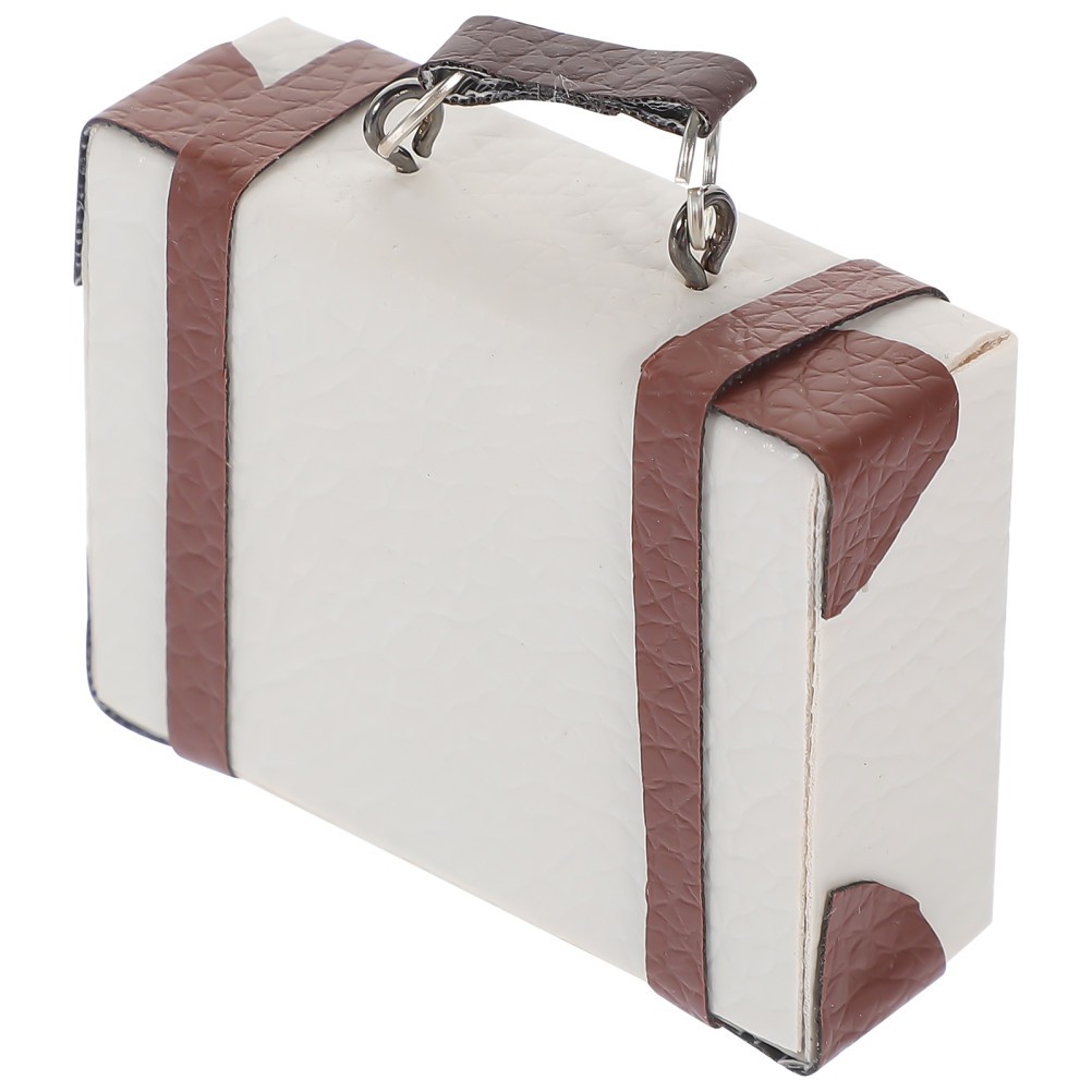 Tiny Dollhouse Accessories Suitcase Mini Model Miniature Luggage