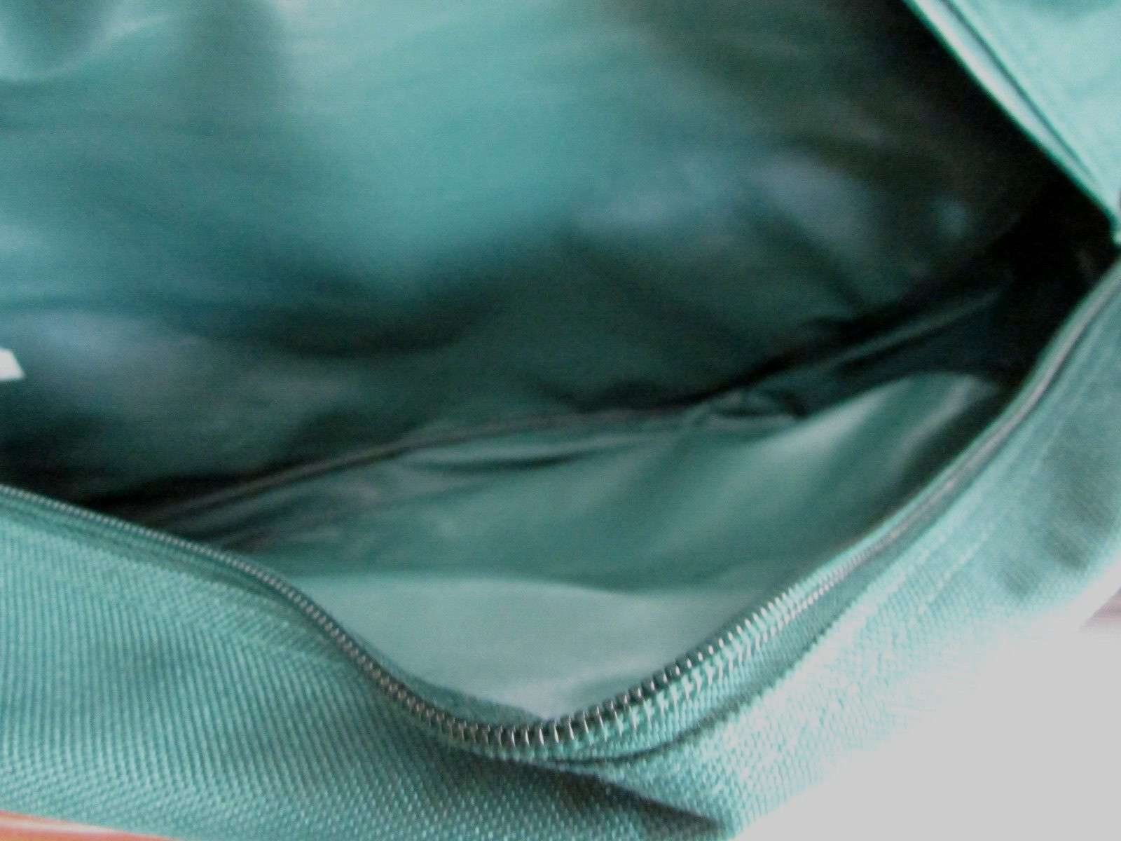 Vtg Ralph Lauren Polo Fragrances Large Green Canvas Shoulder Messenger Bag
