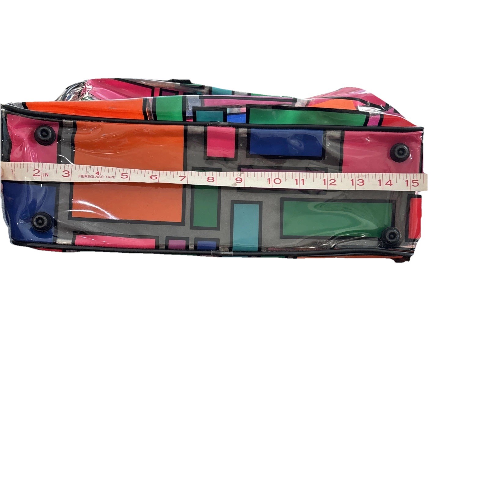 Vintage Travel Set, 3 Pieces Color Block Vinyl, Retro Designs On Travel