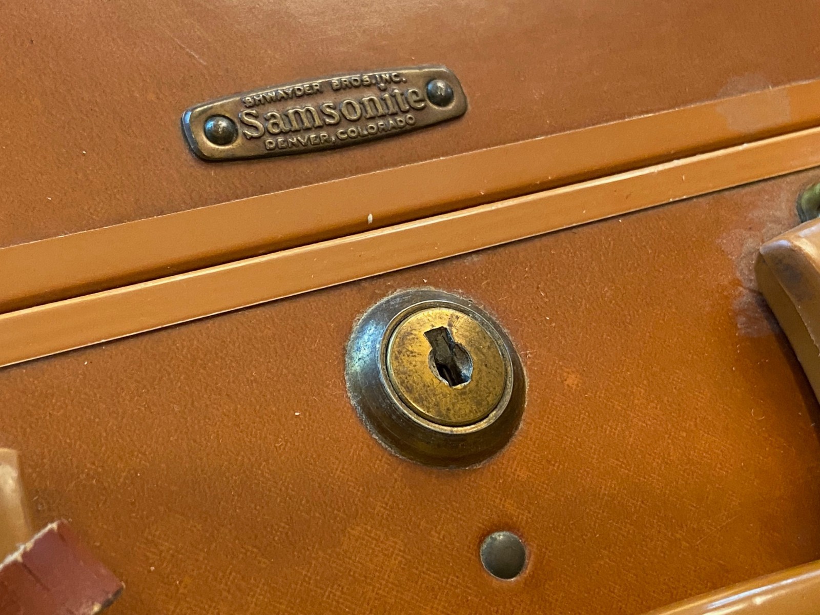 Vintage Samsonite Wardrobe Case 4635 Shwayder Bros. Denver 24″ Luggage Suitcase