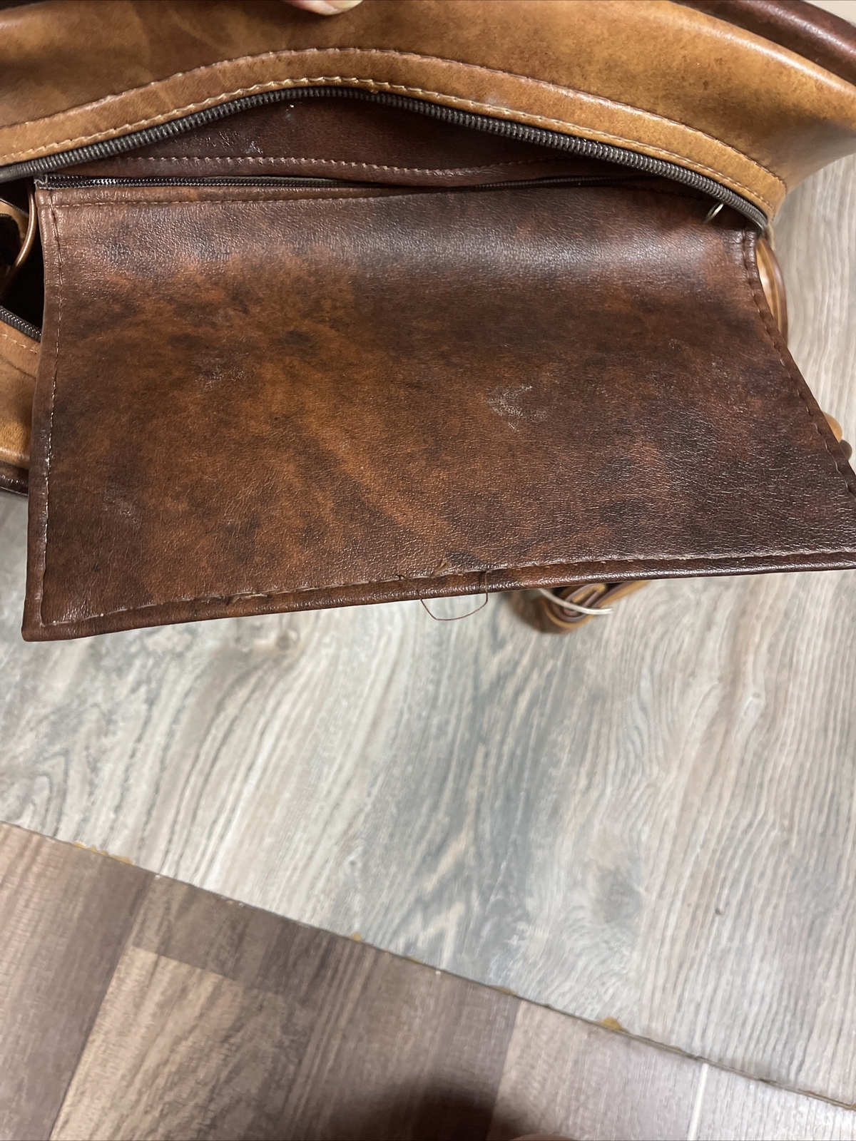 Vintage Airway Carry All Overnight Saddle Bag
