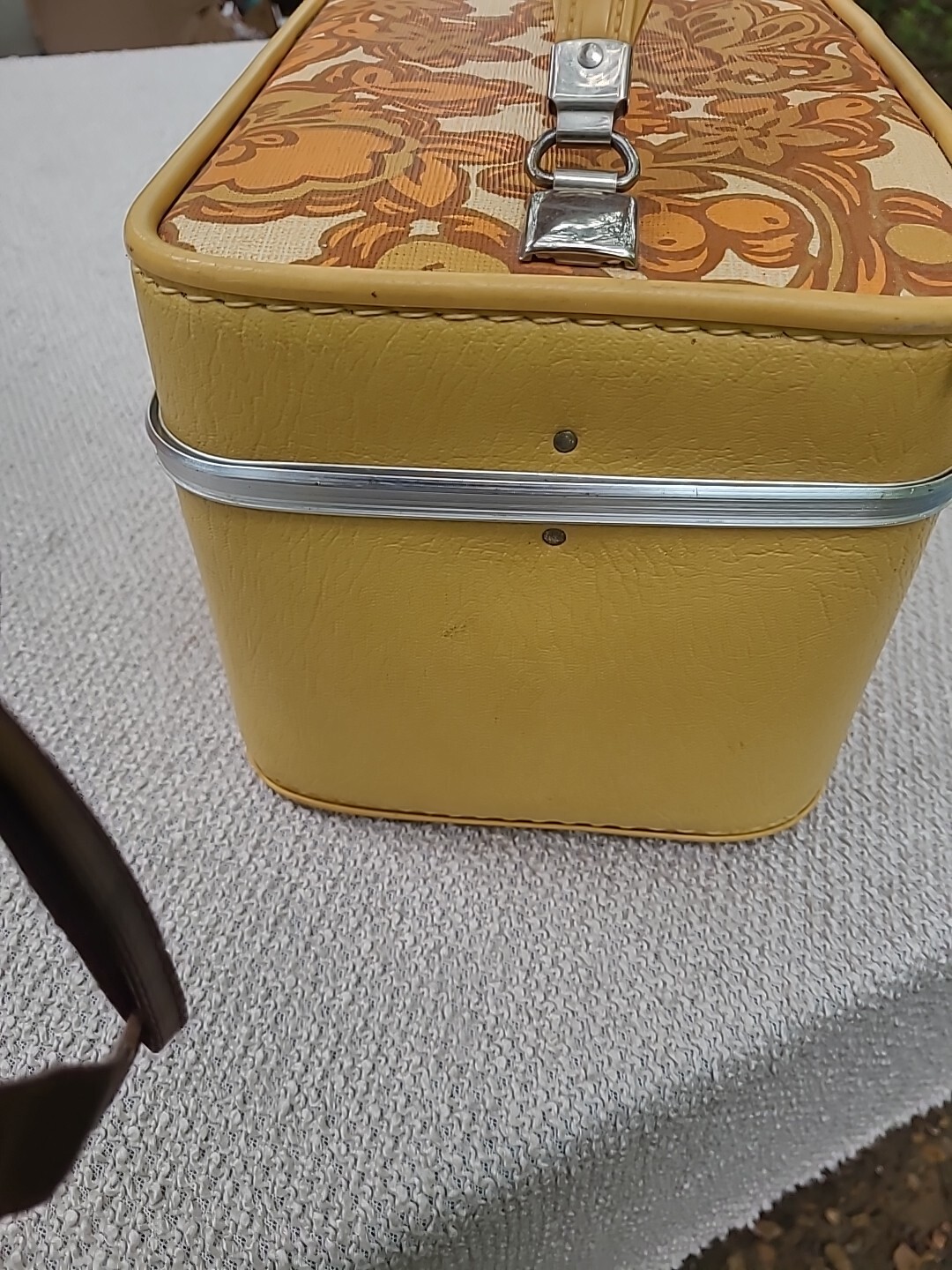 Vintage Retro Towncraft 60s Overnight Travel Train Case Luggage Suitcase