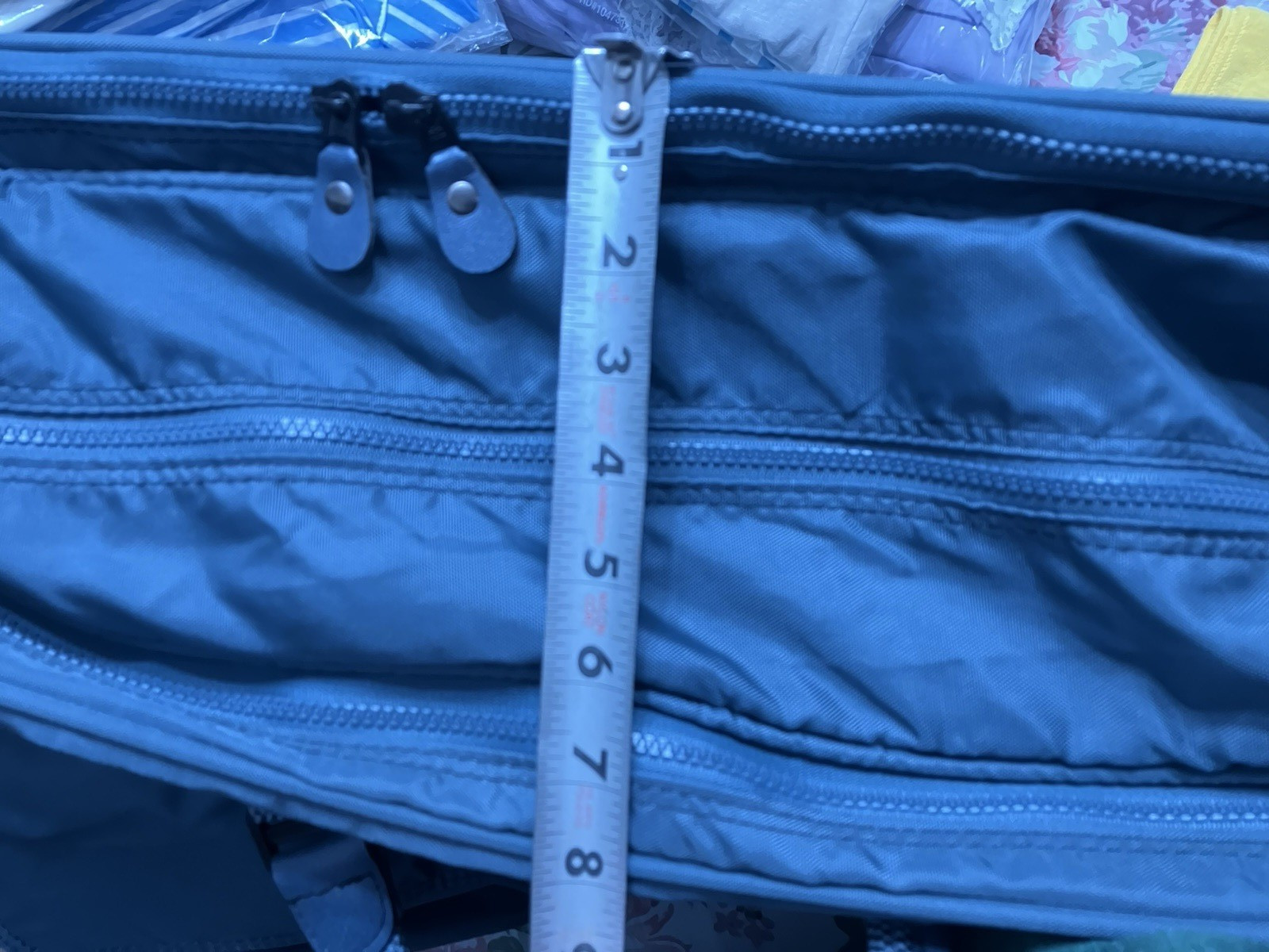 American Tourister Vintage Grey Canvas Carry On Bag