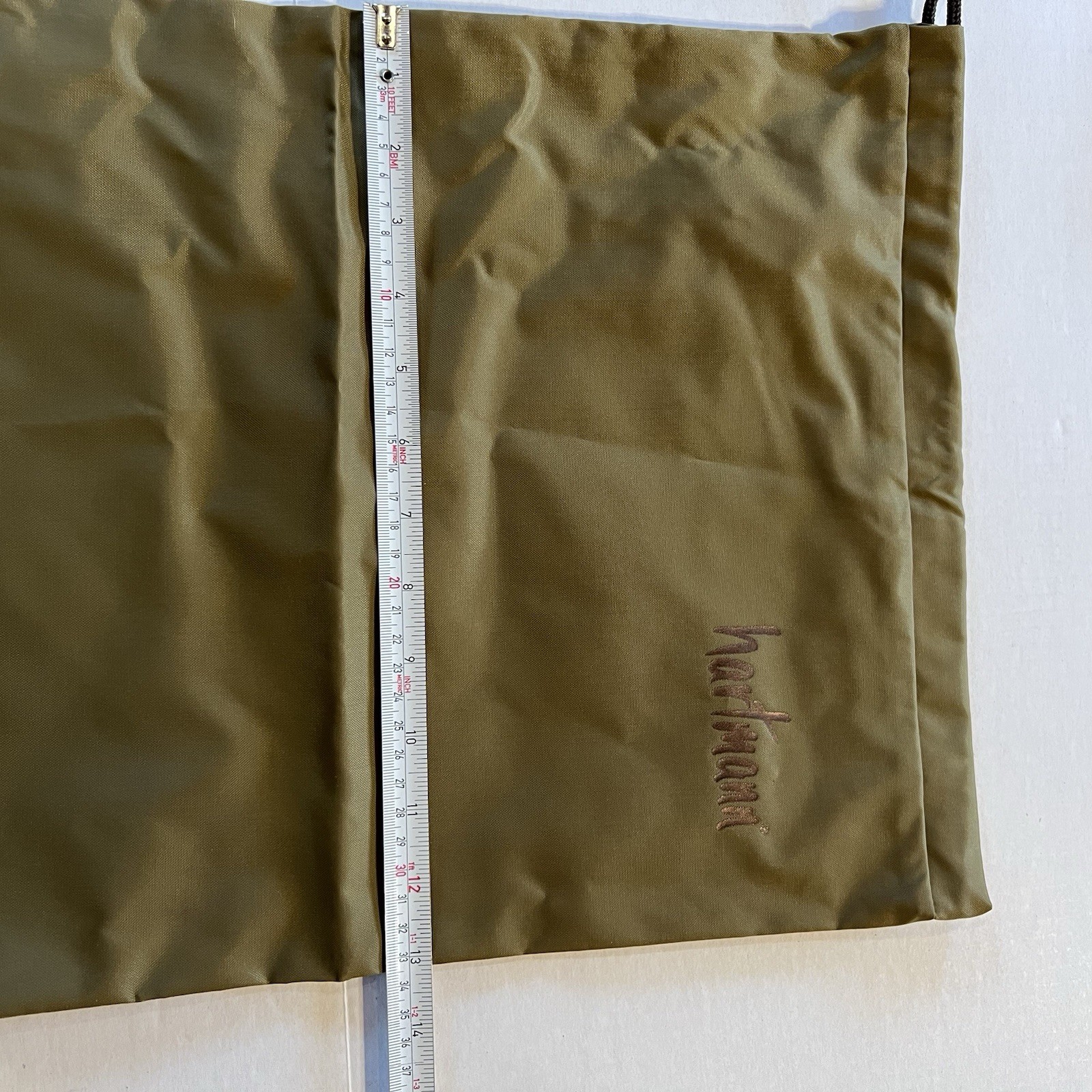 2 Hartmann Nylon Drawstring Shoe Bag & 2 Zipper Lined Pouch Case