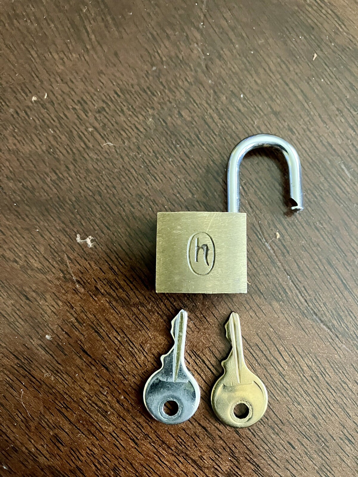 Vintage Hartmann Luggage Lock 🔒 Padlock, Diary & Small Box Lock 2 Keys 🔑