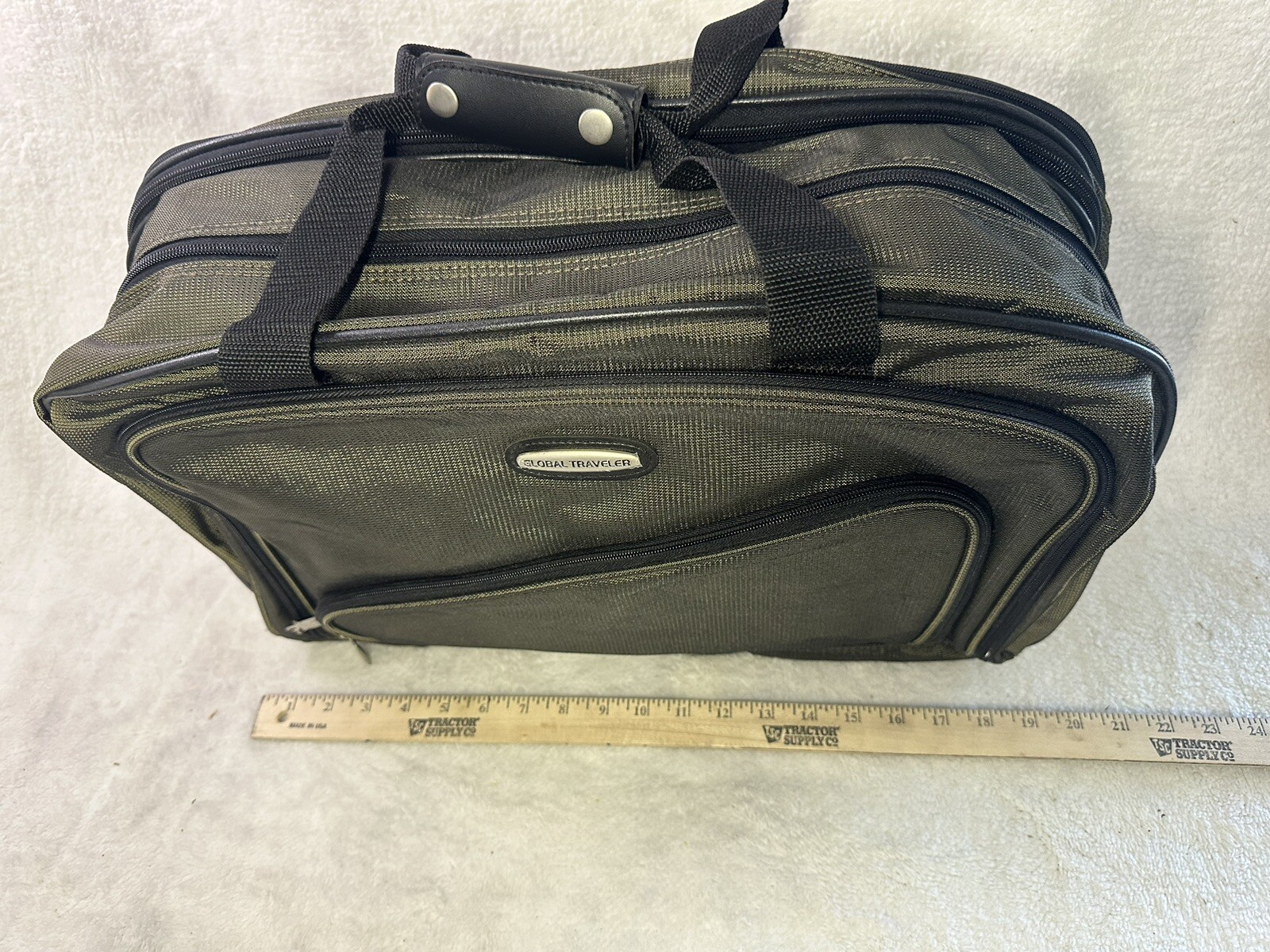 5 Bags Traveler Carry On Global Jaguar Suit Garment Bag with Small LL Bean