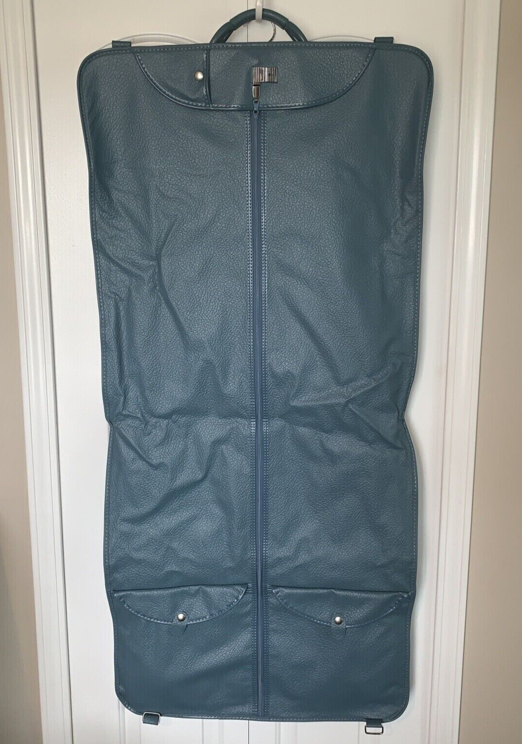 Sears Samsonite Women’s Carry-On Travel Bag Garment Suit W/key & Hangers Vintage