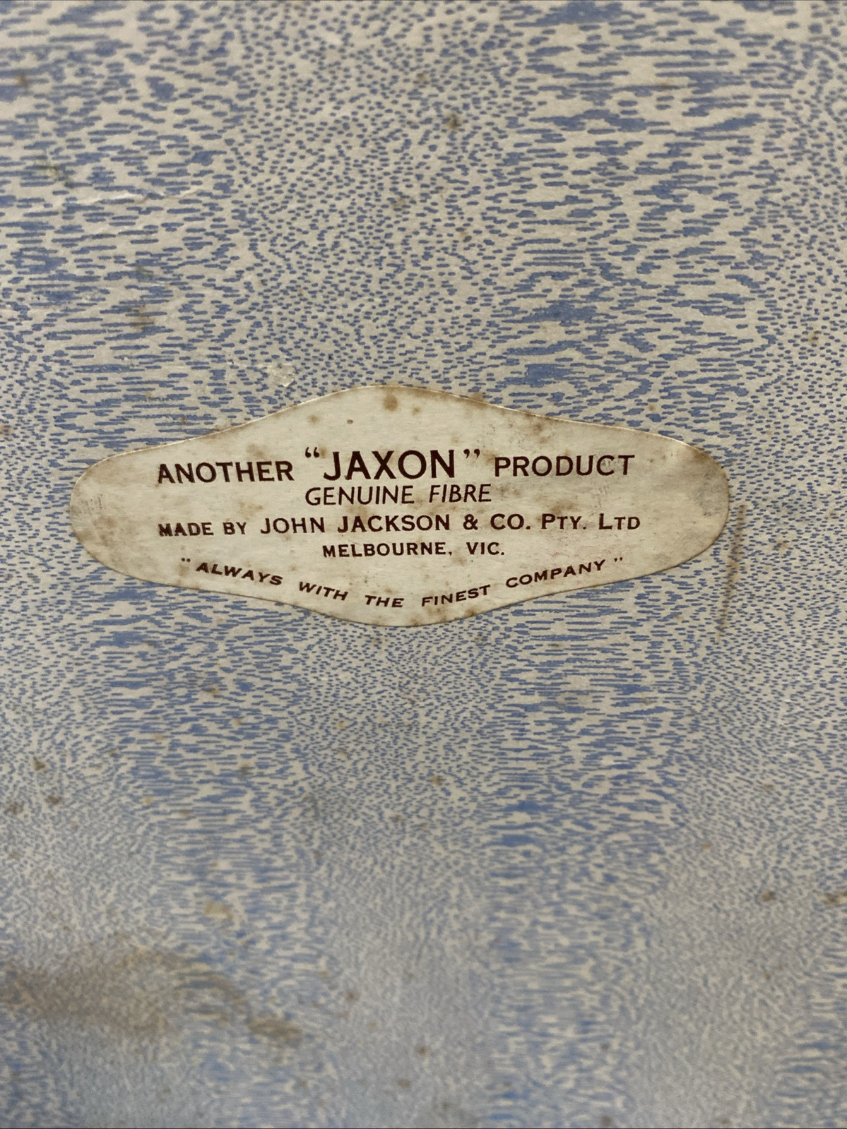 Vintage Black 1930’s JAXON Skychief Suitcase Hardshell 46x26x40cm