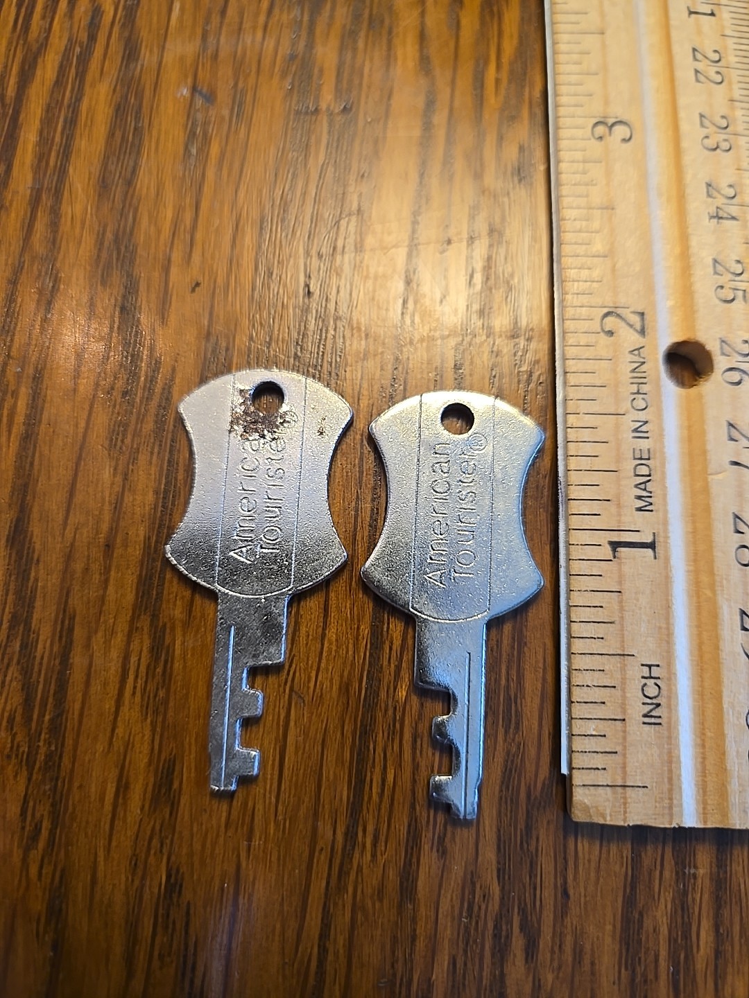 Vintage American Tourister Luggage Replacement Keys