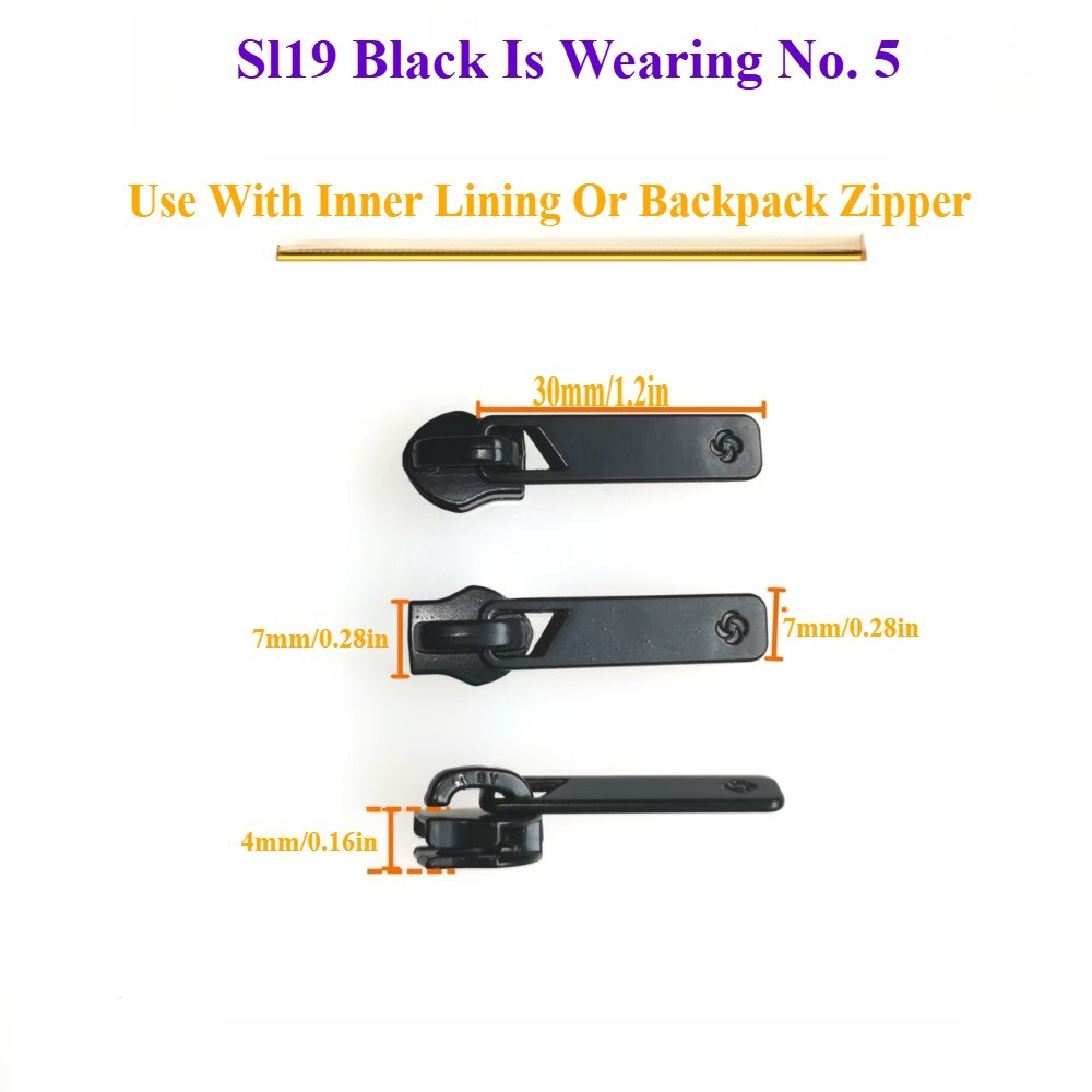 Metal Zipper Puller Suitable for Luggage/Backpack Zippers Universal Samsonite