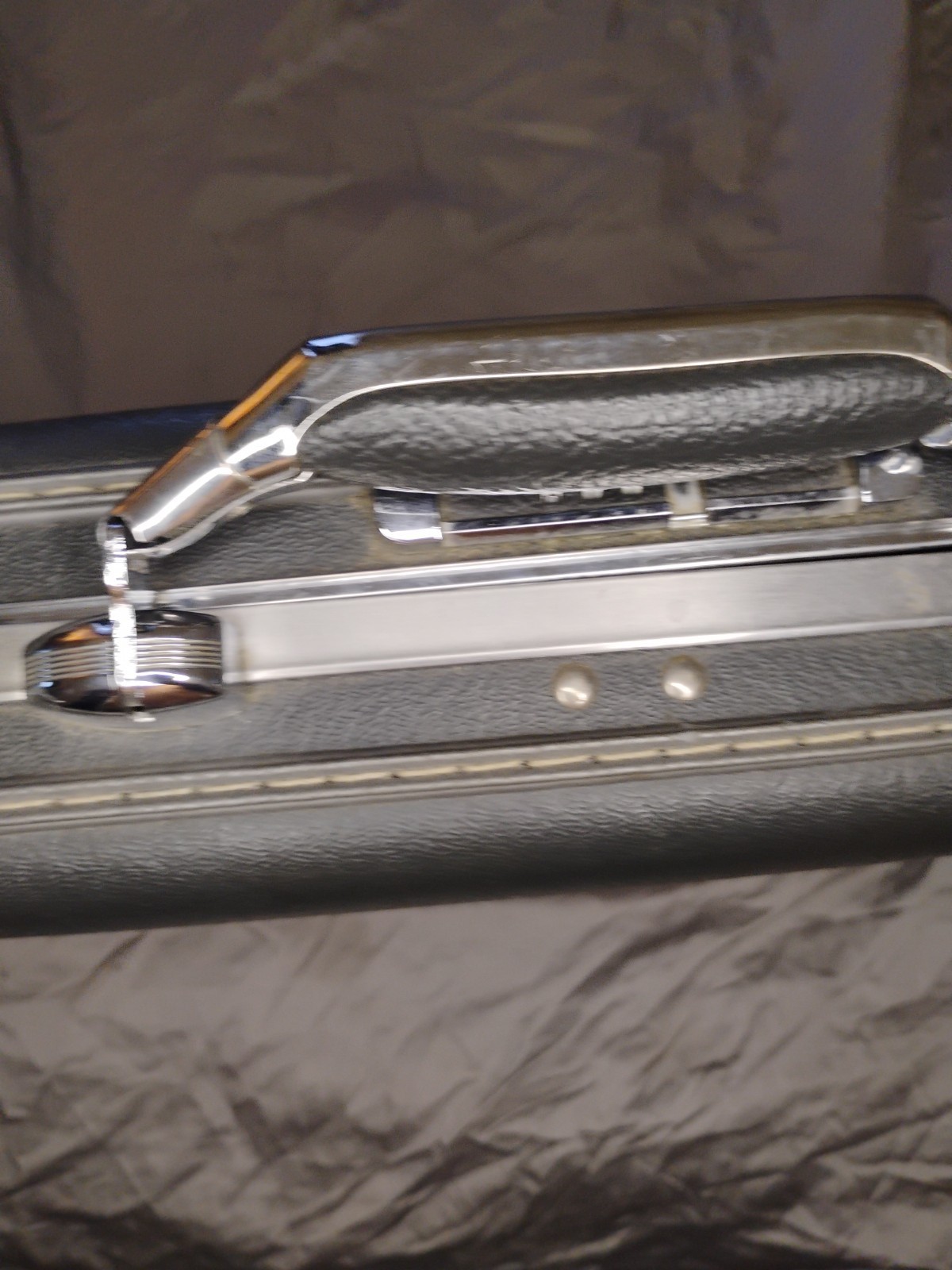 Vintage Charcoal American Tourister Suitcase Briefcase 19x13x4