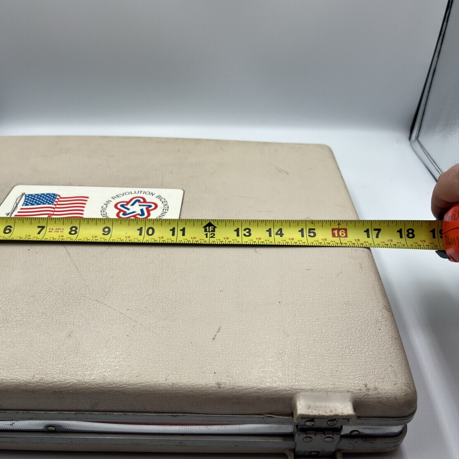 Vintage Samsonite “HAPPY BIRTHDAY AMERICA “ Slimline Briefcase