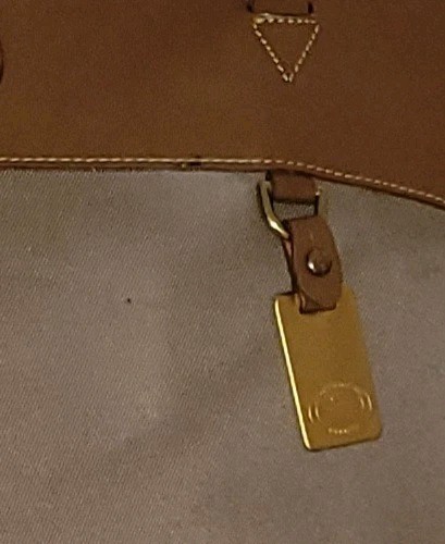 NWOT Vintage Dooney & Bourke Weekender Travel Luggage Canvas Large Bag Tan