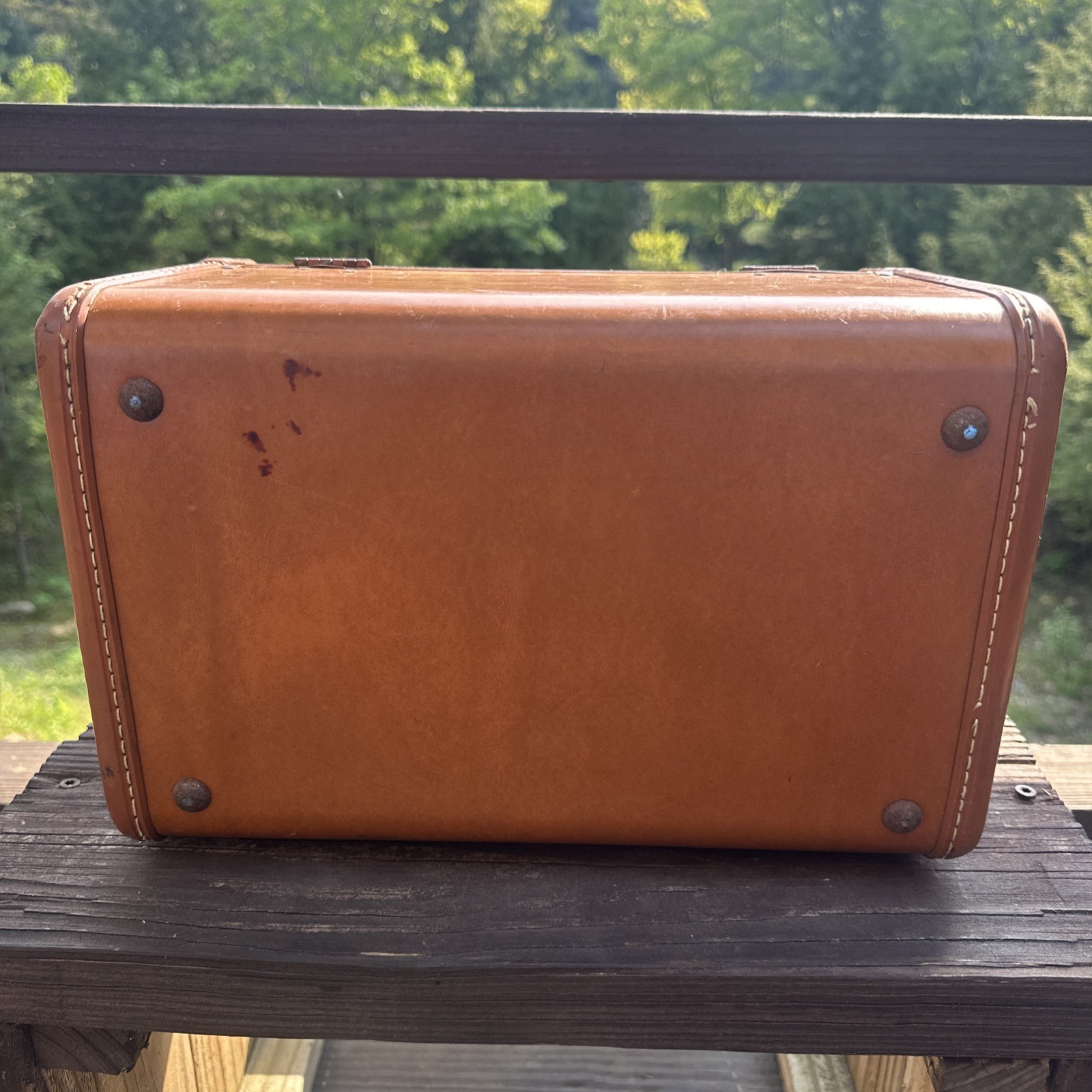 Vintage Samsonite Streamlite Train Case Mirror Luggage Shwayder Bros