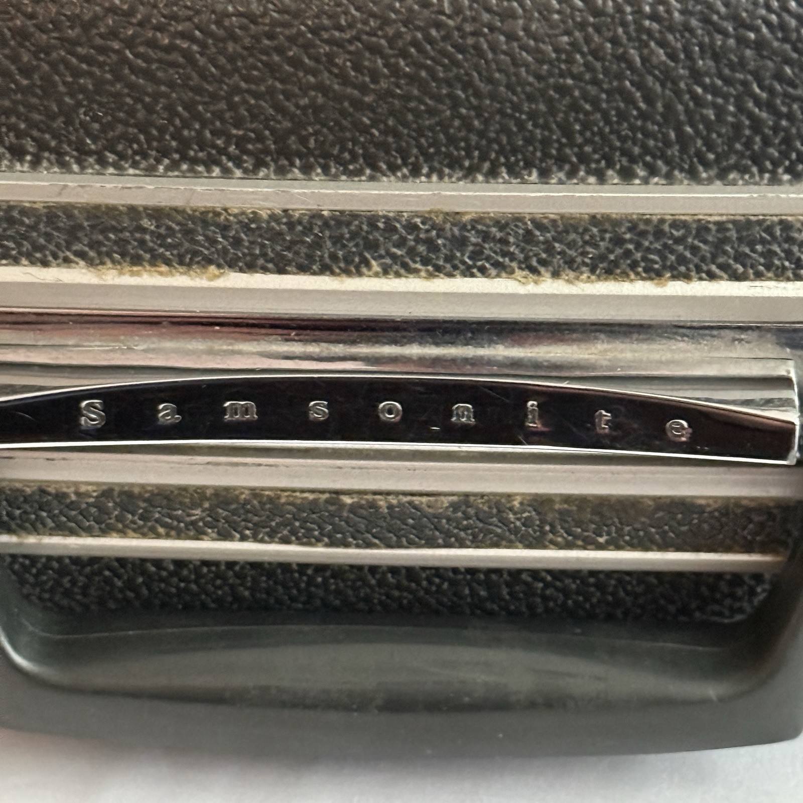 Vintage Samsonite Hard Shell 1950 Carry-On Luggage Small Travel Bag Gray Women’s