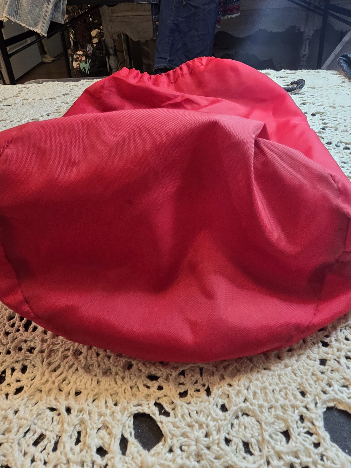 Vintage 90S Red Marlboro Cigarettes Merch Carrying Bag Drawstring
