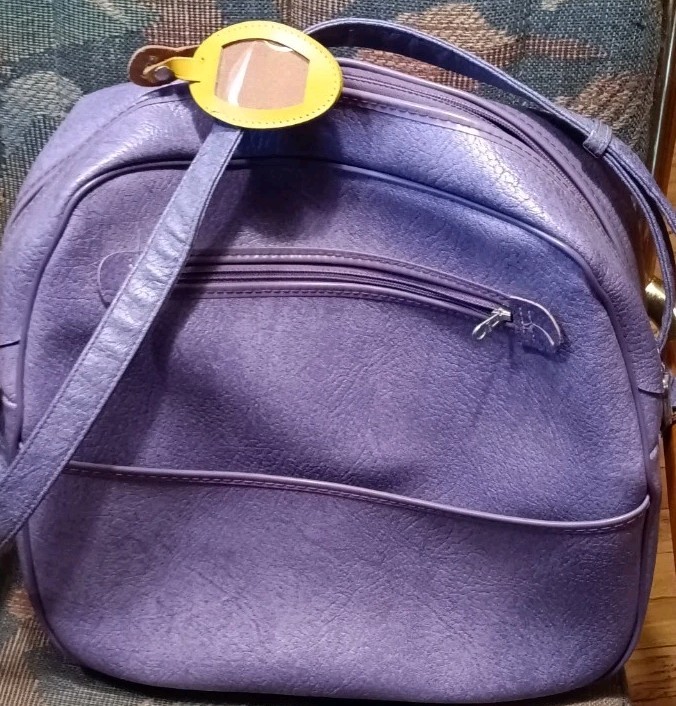 JCPenney Carry-On Luggage NWOT Rare Purple