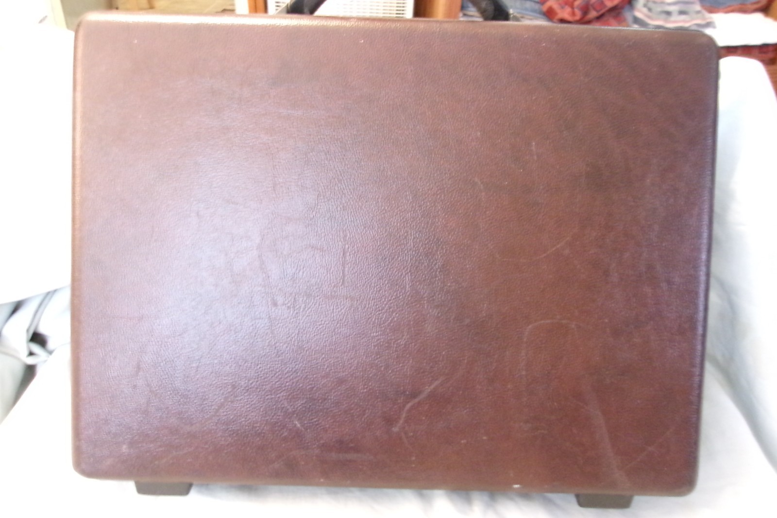VTG Samsonite Accord ST Brown & Black Hard- Shell Briefcase 1980s Combo Lock