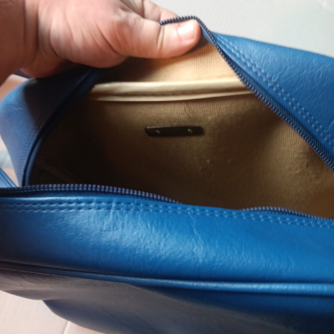 Samsonite Vintage 1970’s Concord Carry On Shoulder Bag Royal Blue 15″x12″x7″