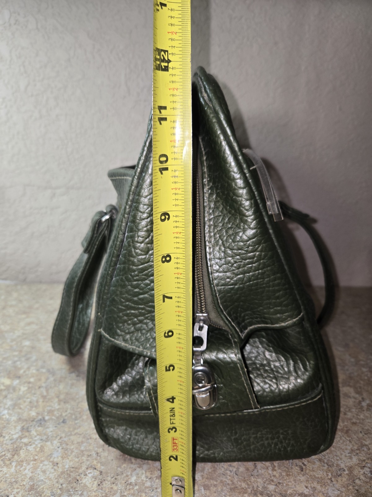 MCM Samsonite Sherbrooke Weekender Overnight Travel Suitcase Olive Green
