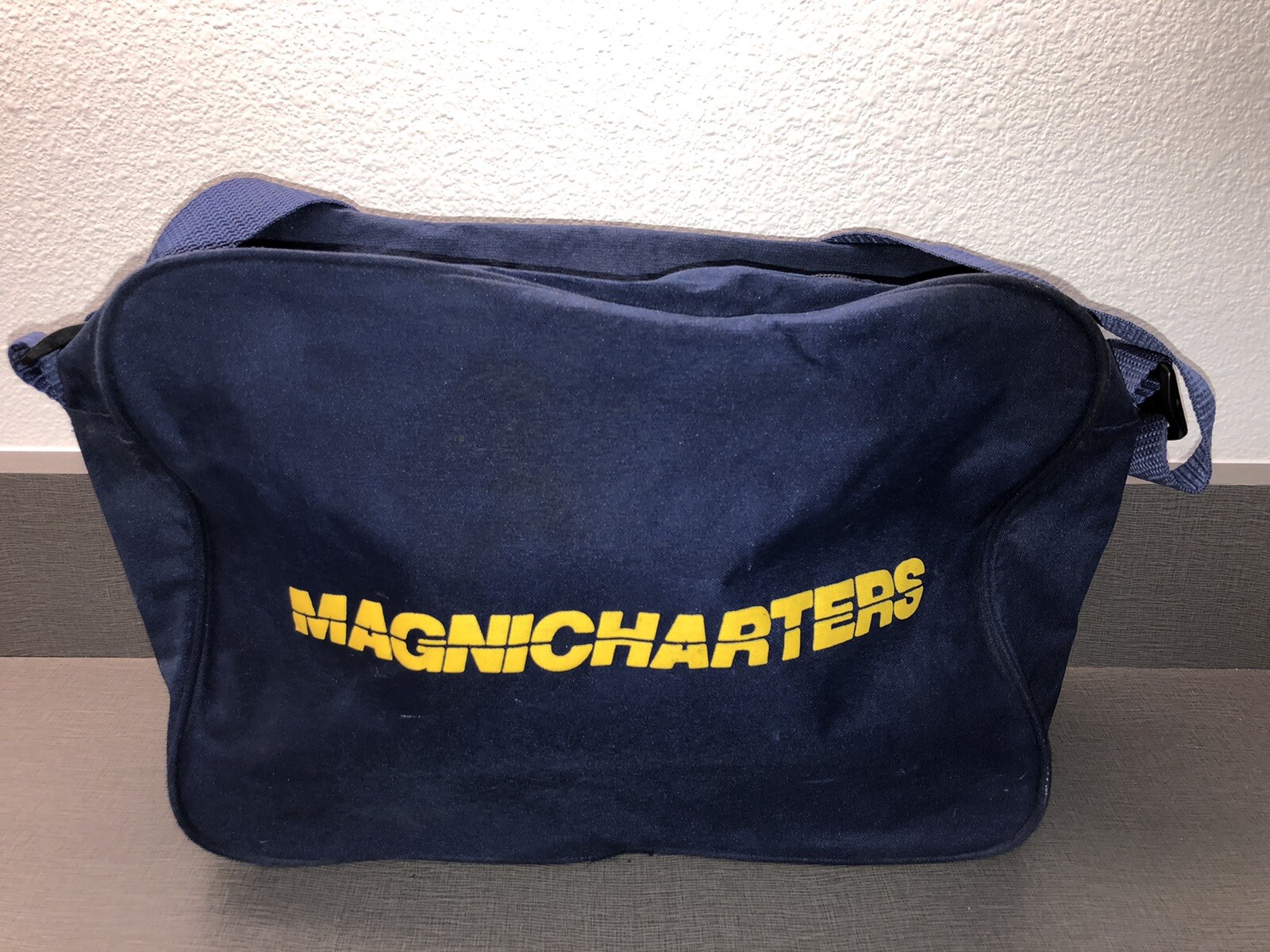 Vintage Magnicharters Mexico Magnitur Carryon Bag