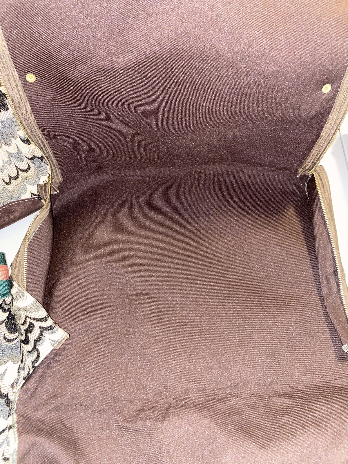 4 Piece BIG French Luggage Company Tapestry Suede Suite case Set