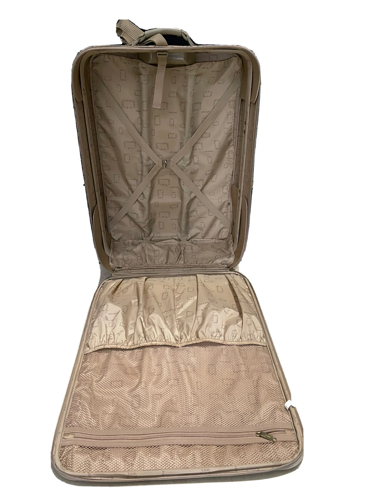 Forecast Coyote Tan Paisley Check luggage
