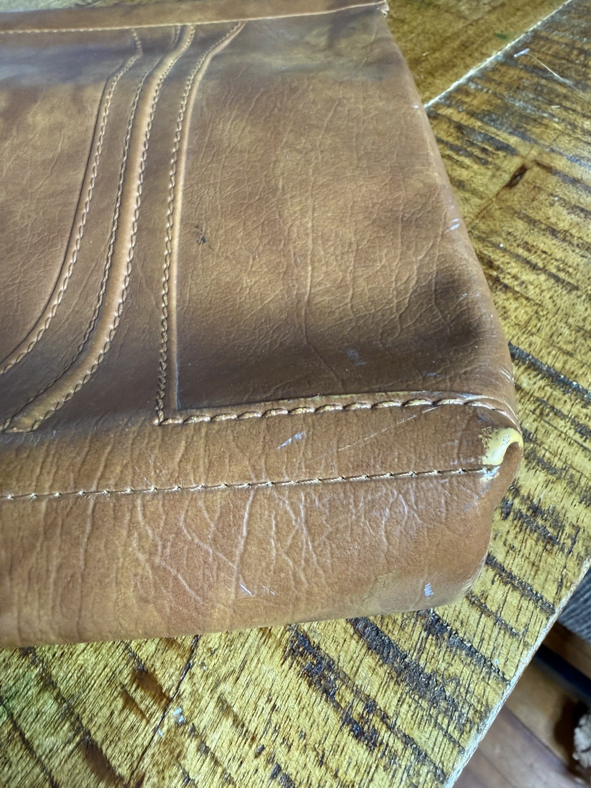 Vintage 1975 American Tourister Suitcase Luggage Brown Document Case