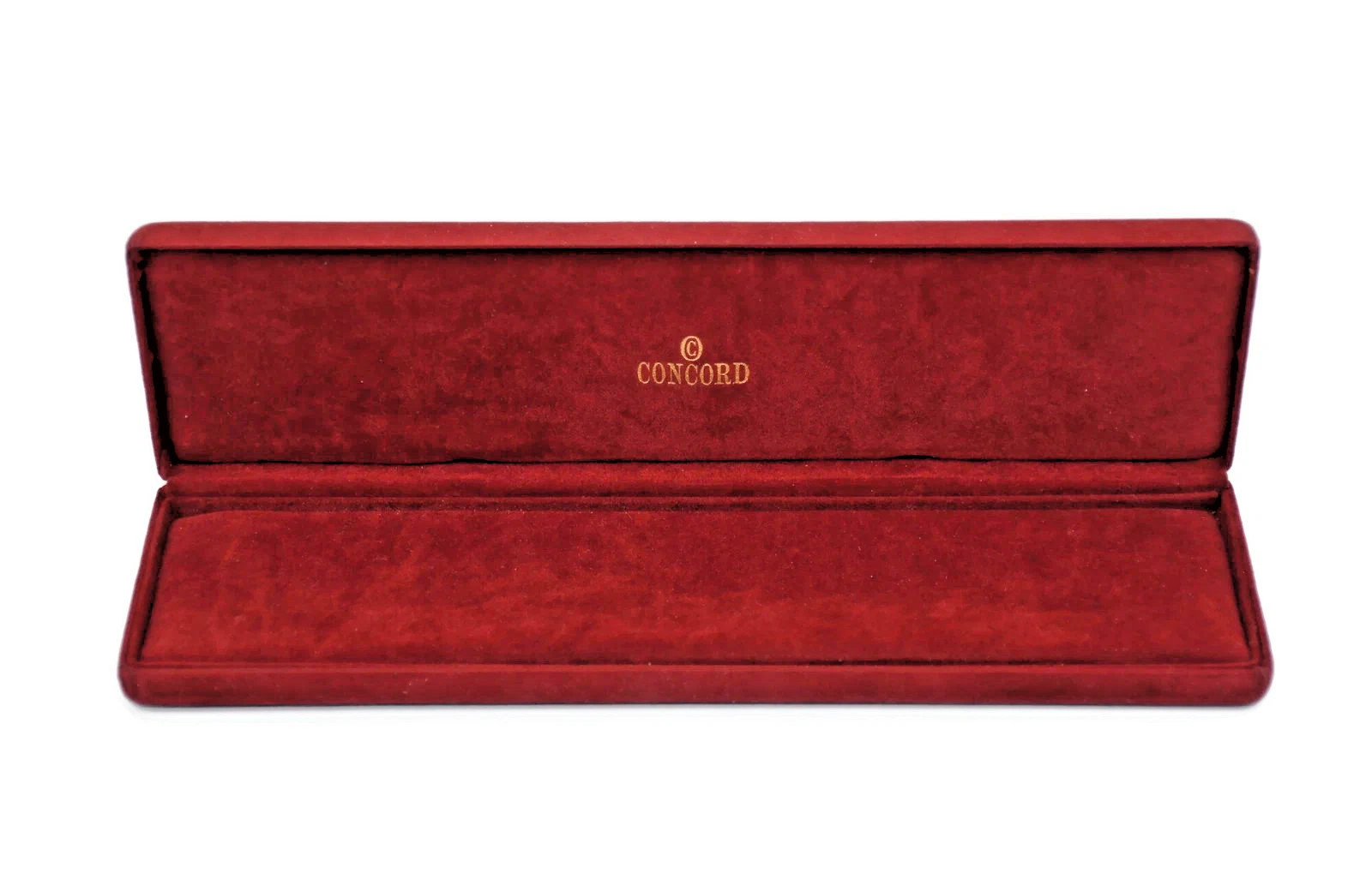 VINTAGE CONCORD WATCH BOX CASE VELVET
