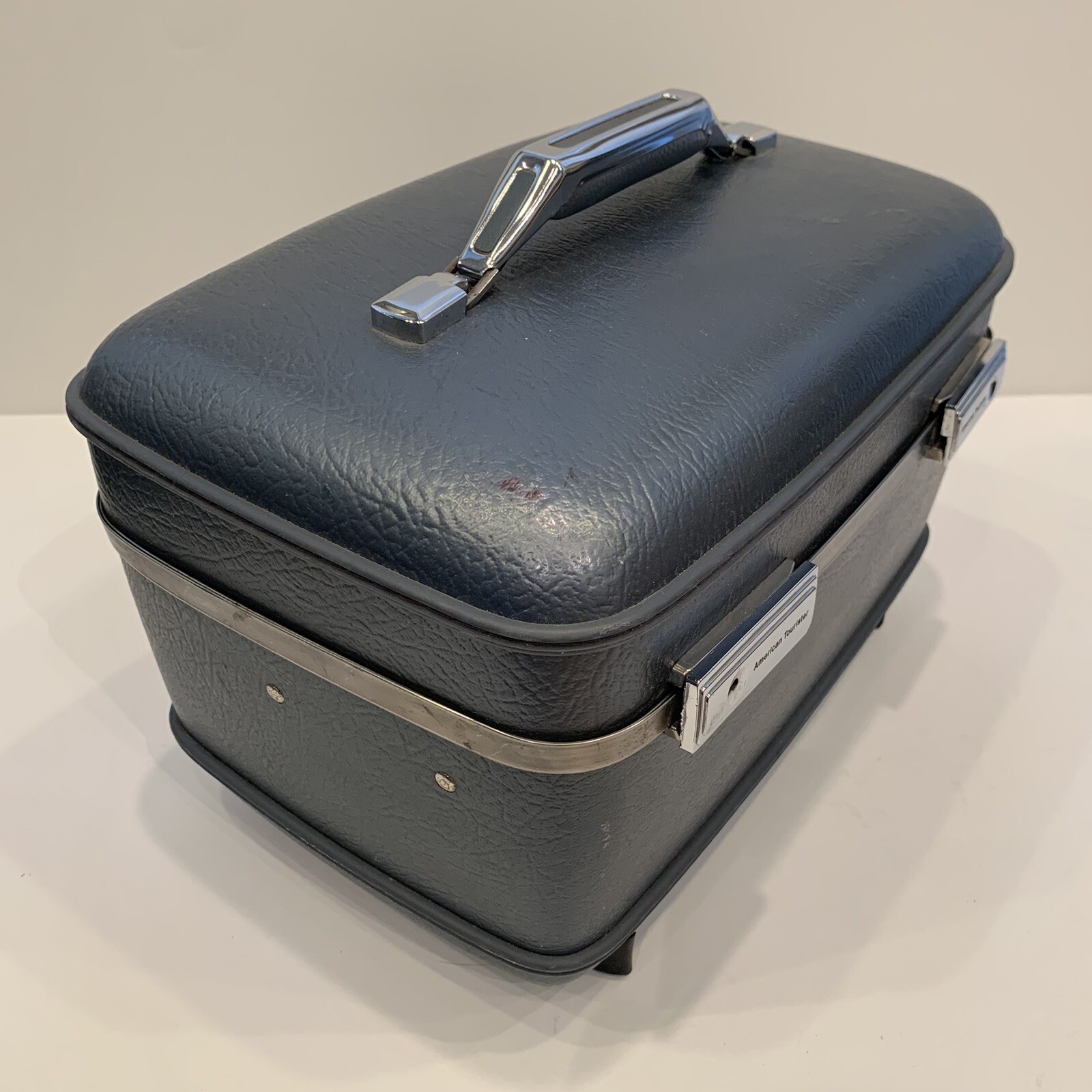 Vintage Train Case American Tourister Luggage Mid Century Carry On