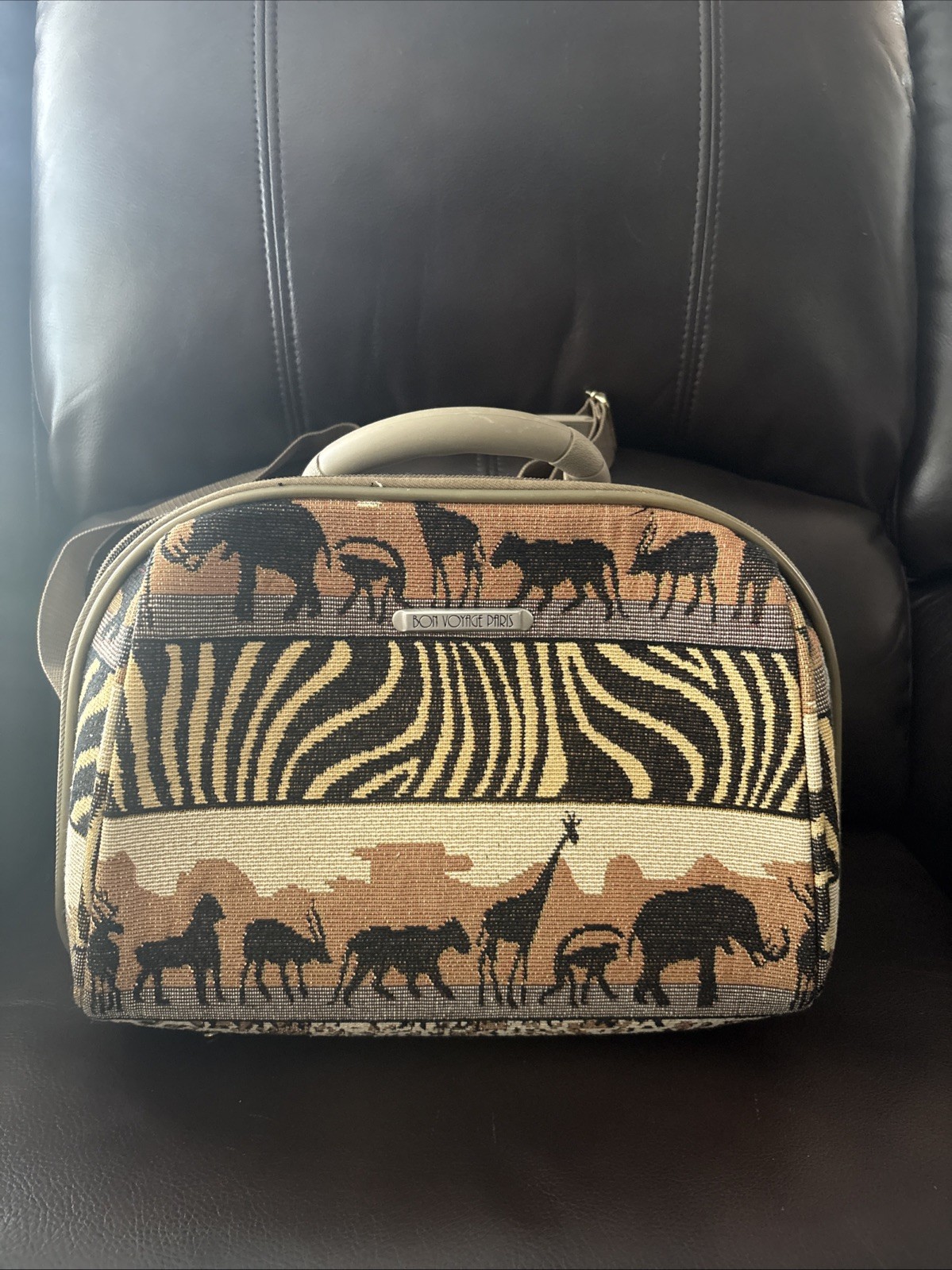 Bon voyage paris vintage toiletry luggage – GREAT CONDITION!