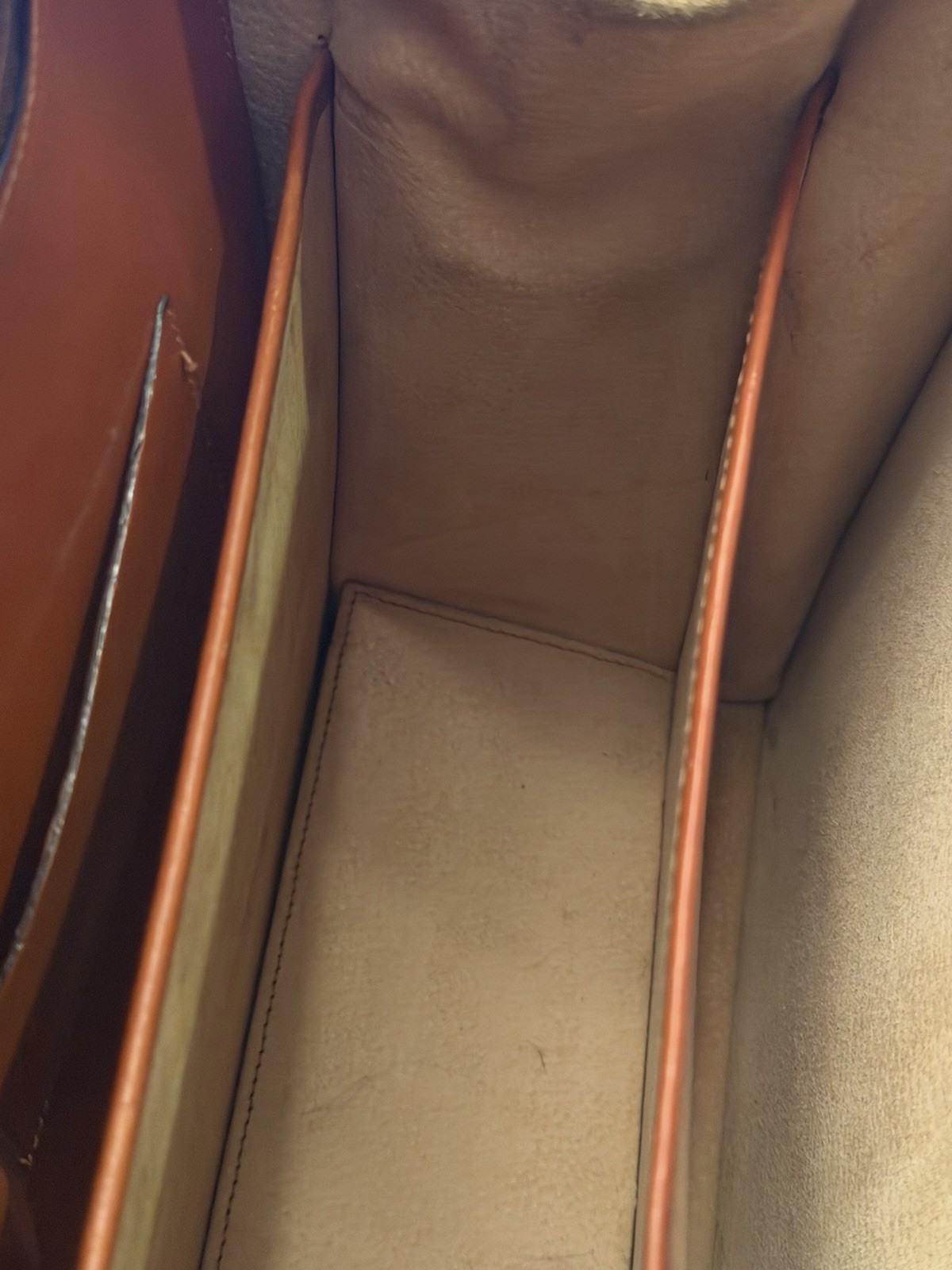VTG Crouch & Fitzgerald Made In Italy By Briefcase Brown Leather Luggage