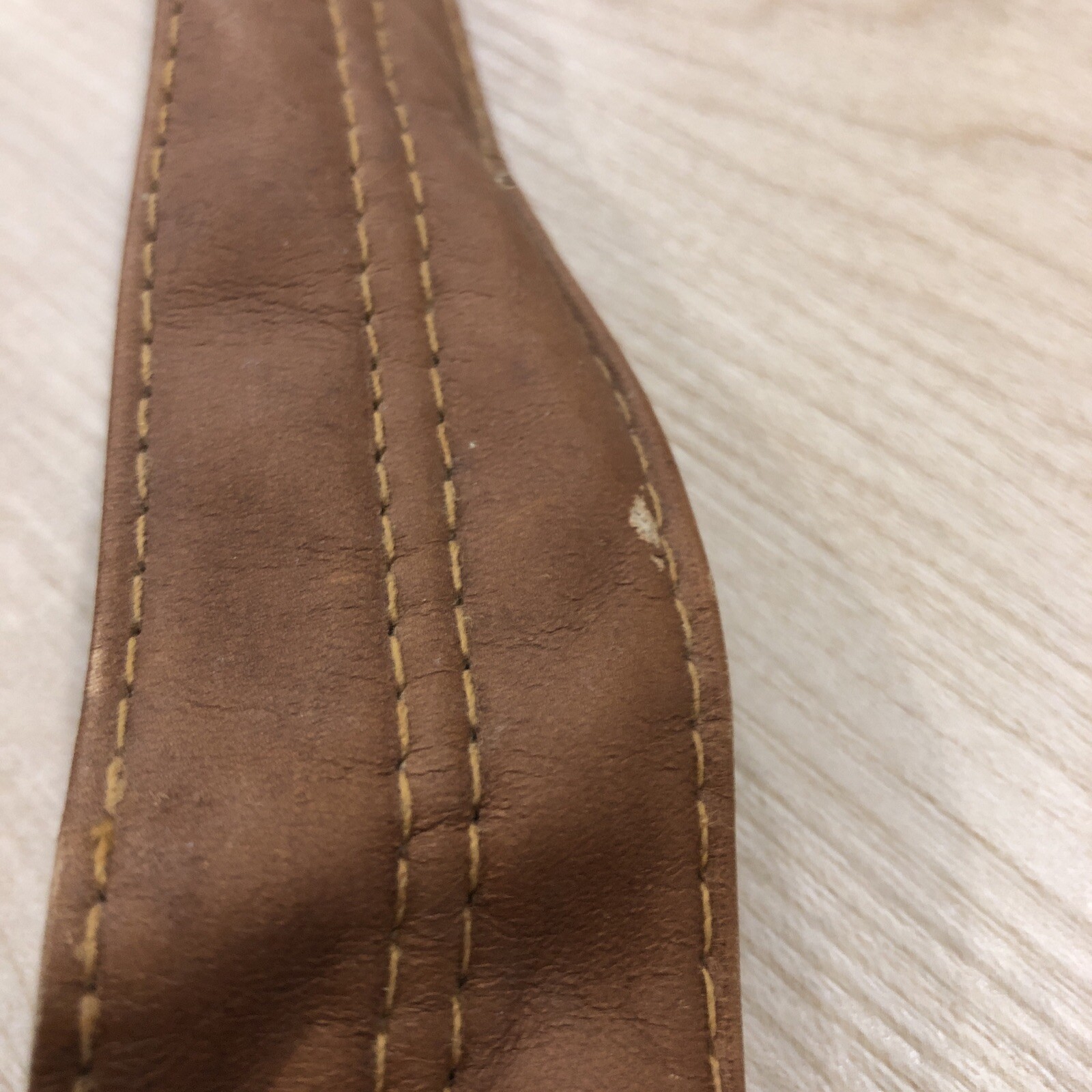 Vintage Caesars Palace Emperors Club Leather Luggage Bag