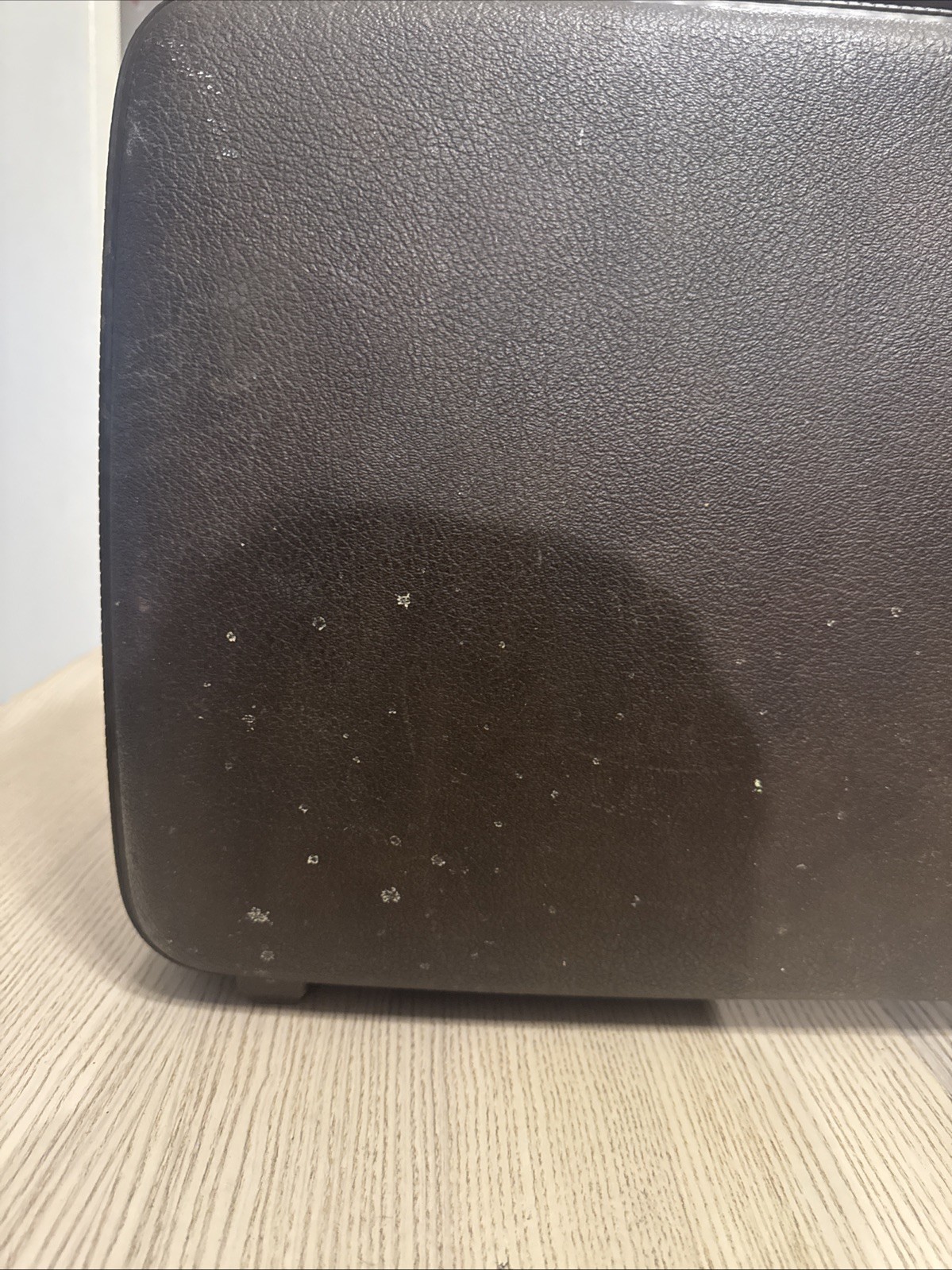 Vintage American Tourister Suitcase Hard Shell Luggage Brown 1970s Travel Prop L