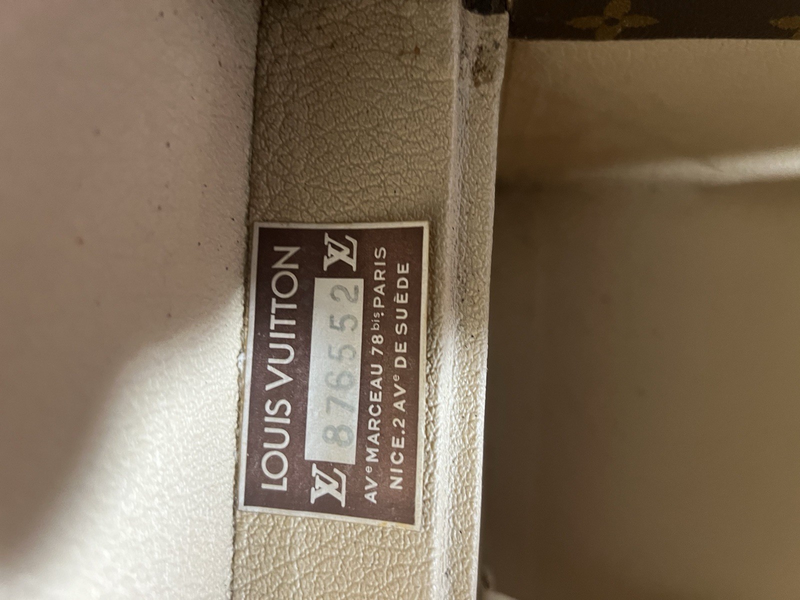 Louis Vuitton Cube Travel Suite Case Monogram Canvas Brown