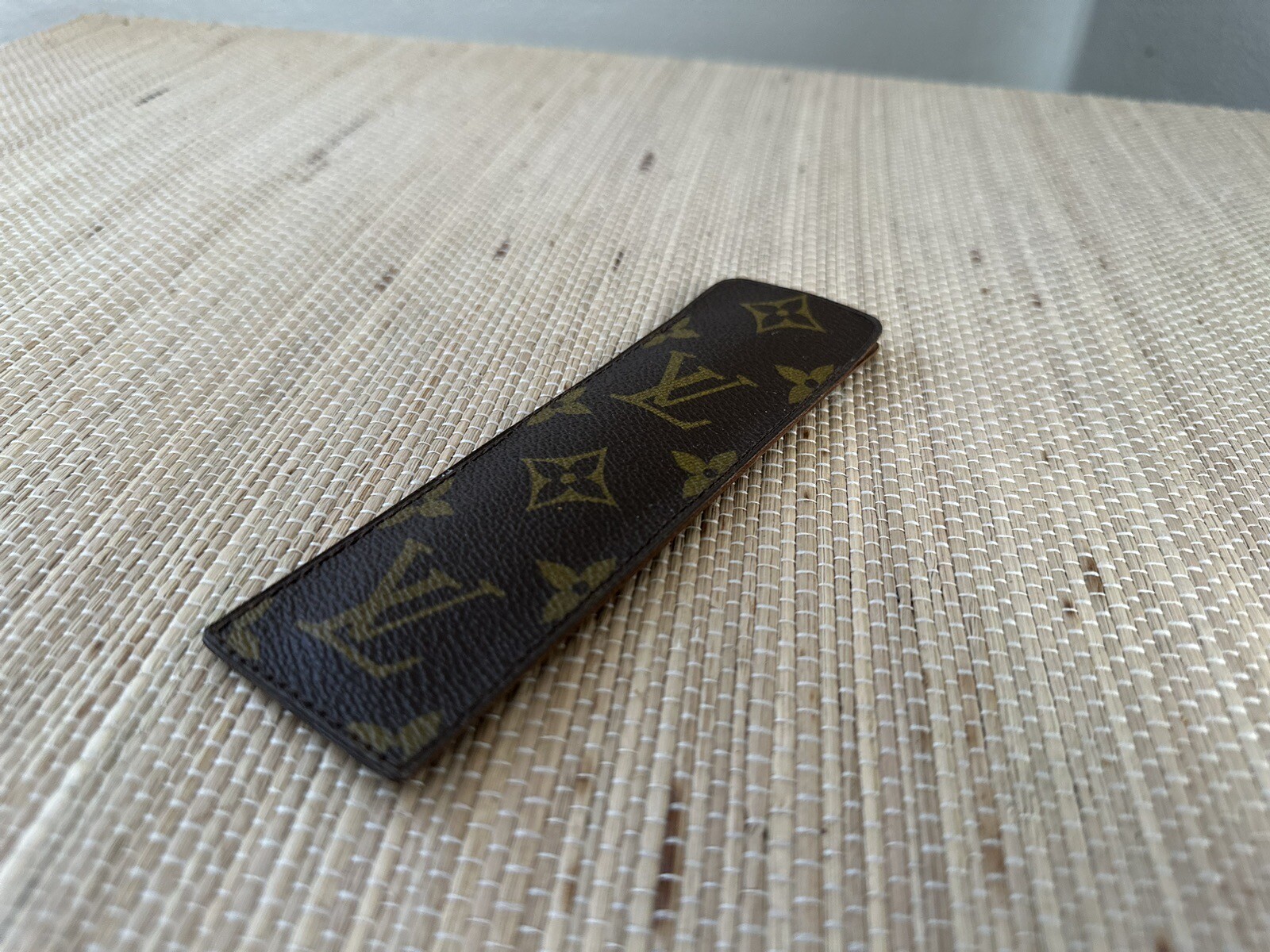 Louis Vuitton Rare Vintage Comb Case Travel Luggage Accessory Monogram Canvas