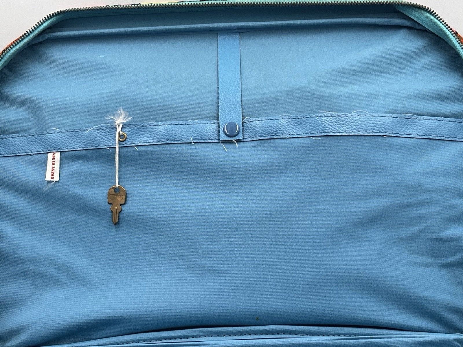 Retro Groovy Mod Flowers Suitcase Carry On Travel Hippie Boho MCM Canvas 1960’s