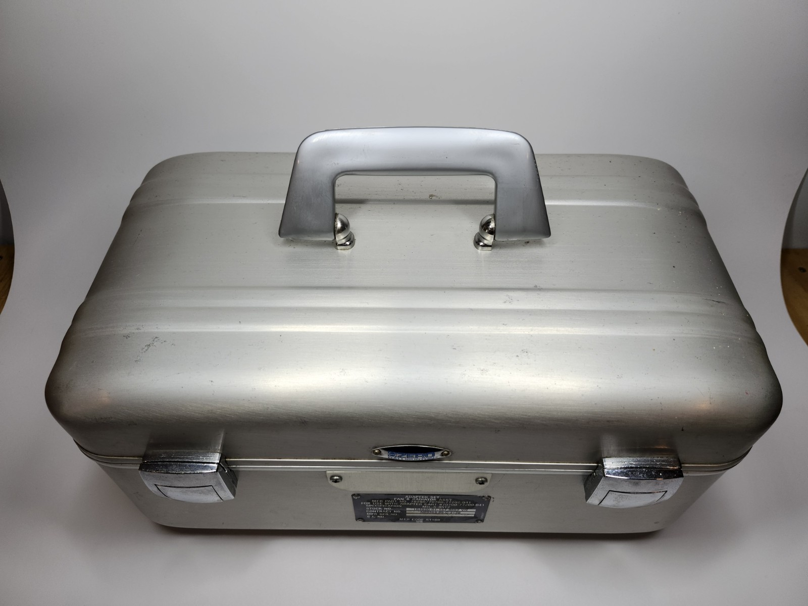 Vintage Halliburton Beauty Camera Train Case Aluminum