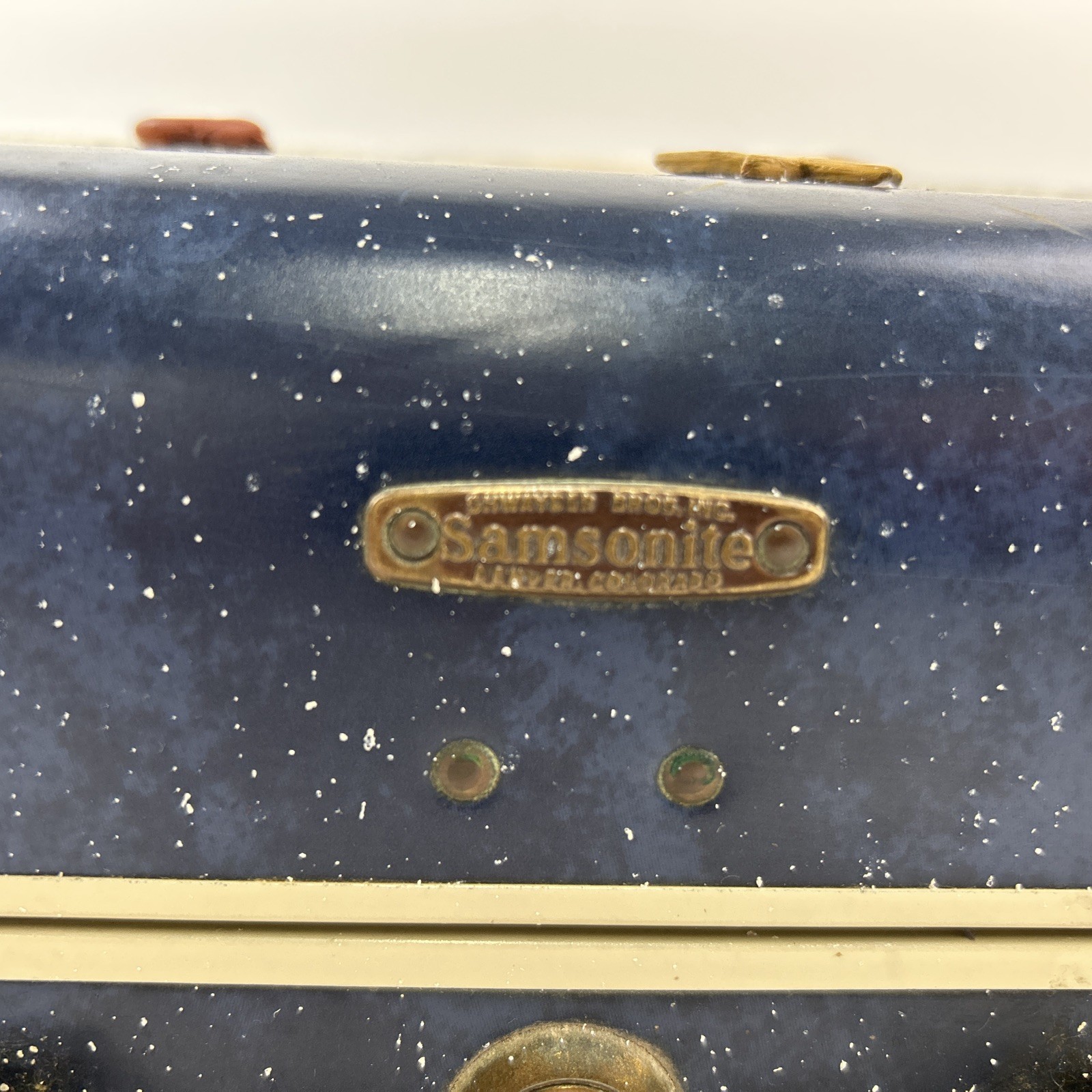 Vintage Samsonite Small Hard Case # 4715 Holiday 15X11X6