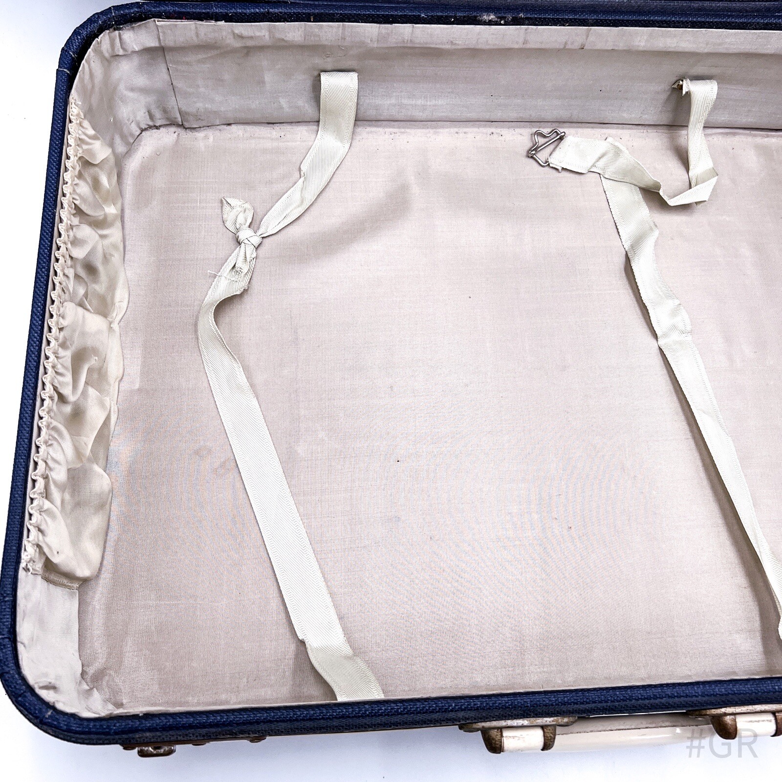 Vintage Goldpfeil Travel Suitcase 40s 50s Made in Germany | Blue