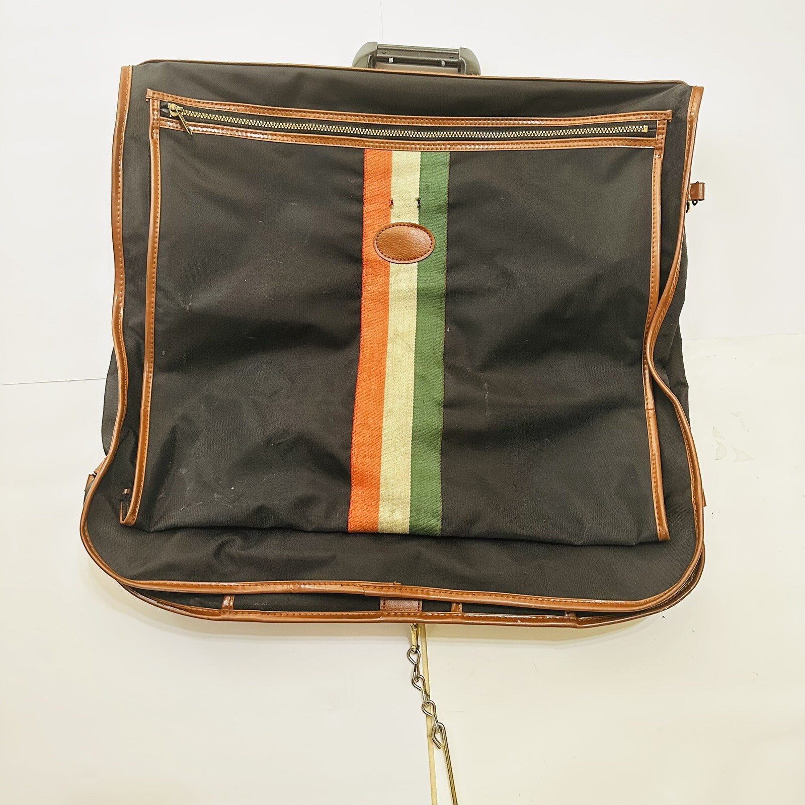 Vintage Bantam Full Suit Luggage Garment Travel Bag W Strap – Read*