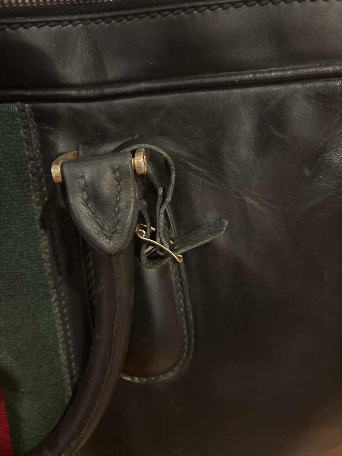 Moving Sale! Great price! Gucci Vintage 70’s Soft Leather Luggage Travel Bag